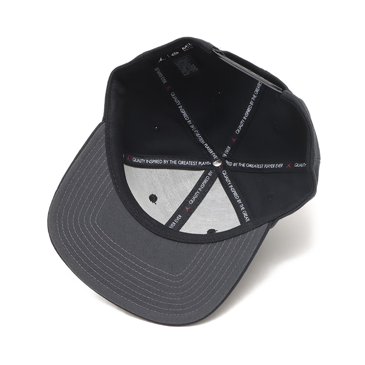 JORDAN BRAND J PRO CAP S FB JUMPMAN BLACK/ANTHRACITE/WHITE