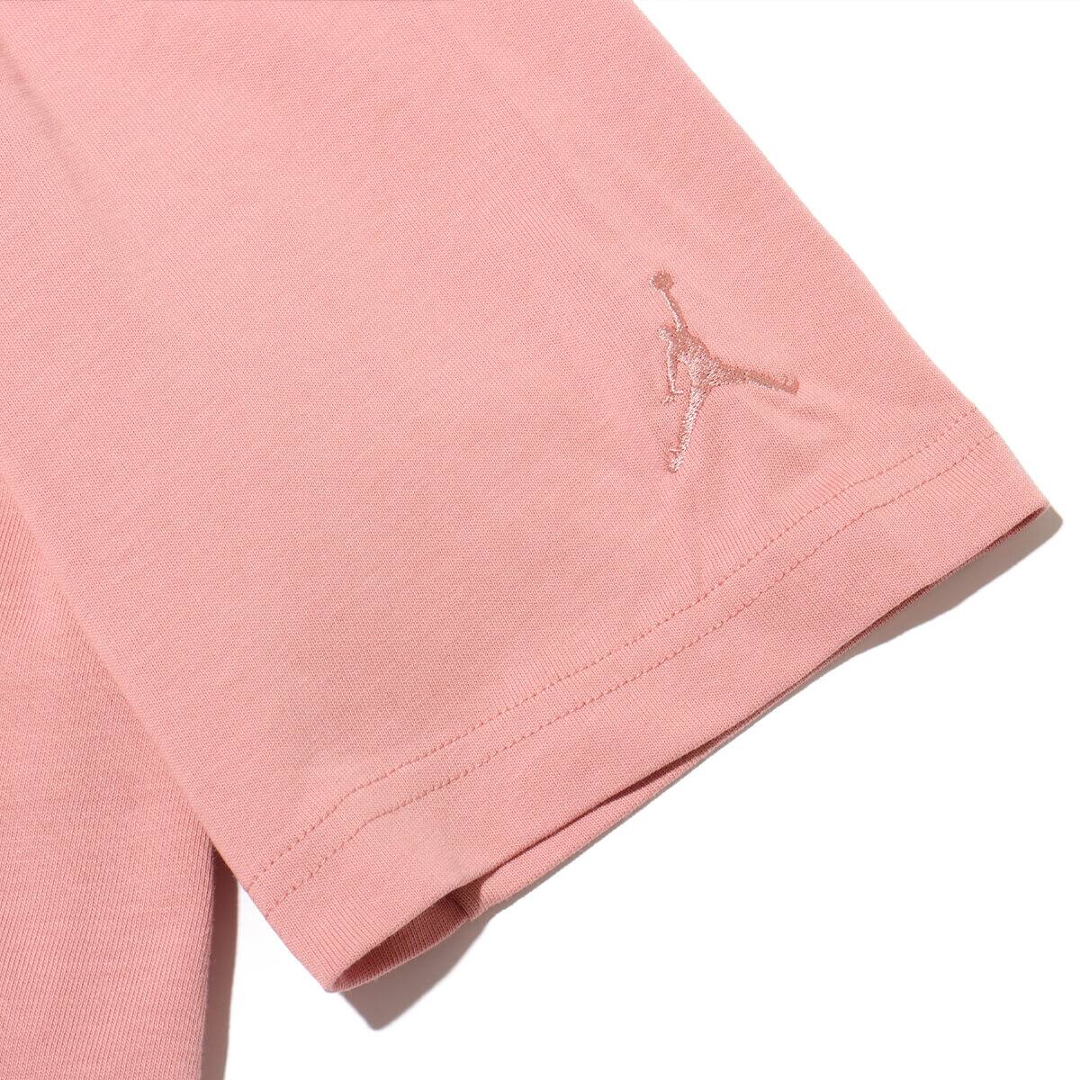JORDAN BRAND AS M J AIR JDN WM SS TEE RUST PINKの画像