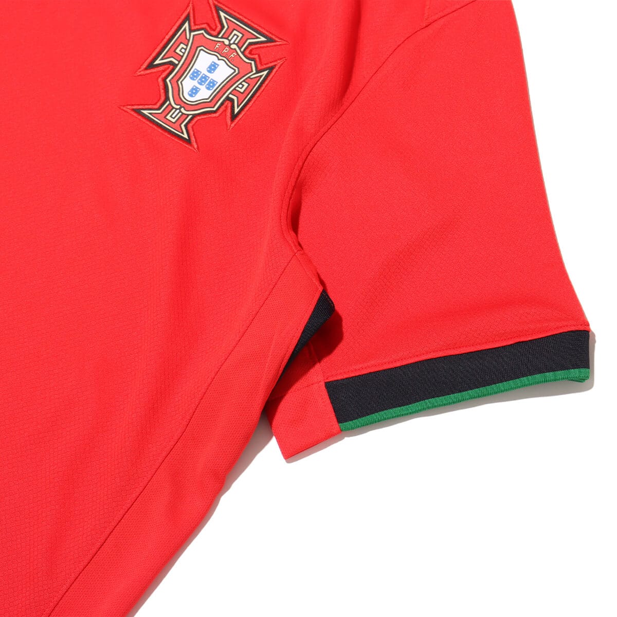 NIKE FPF M NK DF STAD JSY SS HM UNIVERSITY RED/PINE GREEN/SAILの画像
