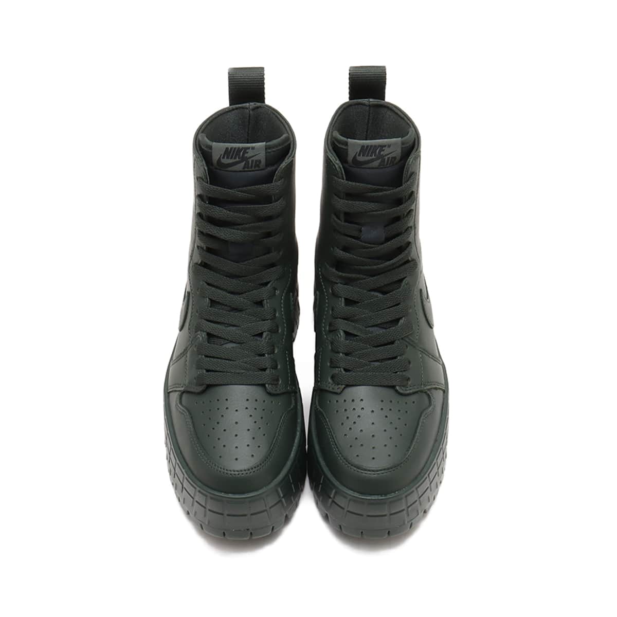 JORDAN BRAND WMNS AIR JORDAN 1 BROOKLYN DEEPEST GREEN/BLACK-DEEPEST GREENの画像