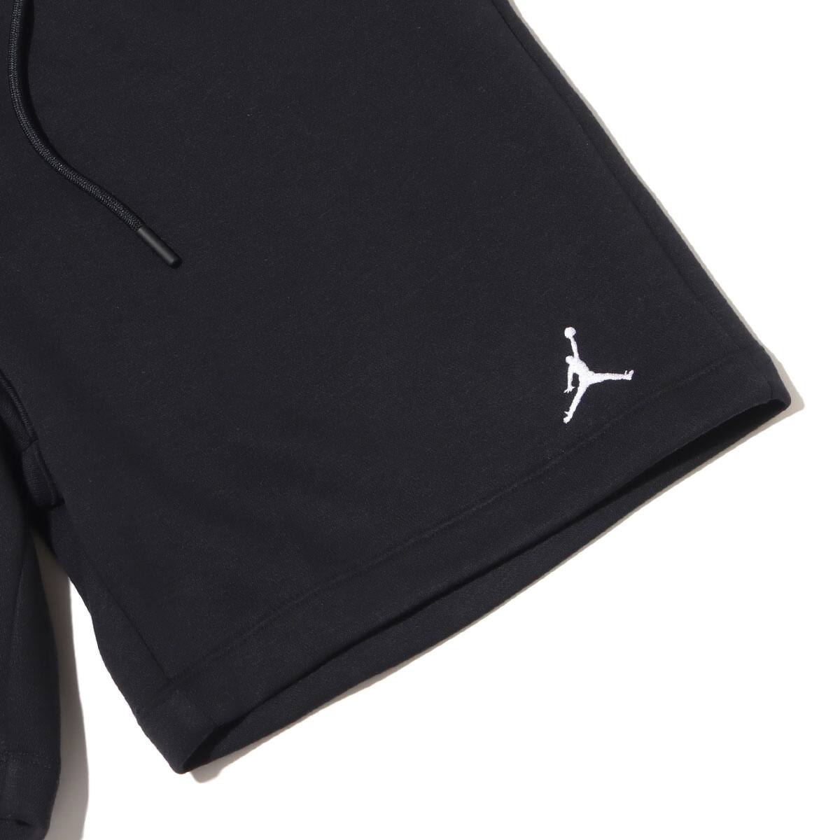 JORDAN BRAND AS M J ESS FLC SHORT BLACK/WHITE 23FA-I