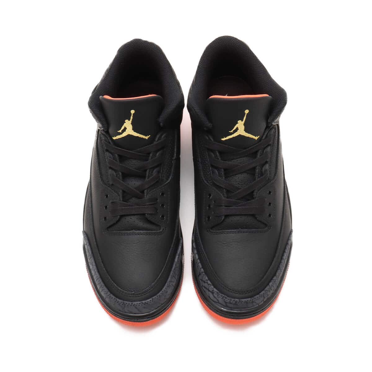 JORDAN BRAND AIR JORDAN 3 RETRO SP BLACK/SOLAR FLARE-TOTAL CRIMSON-ABYSS の画像