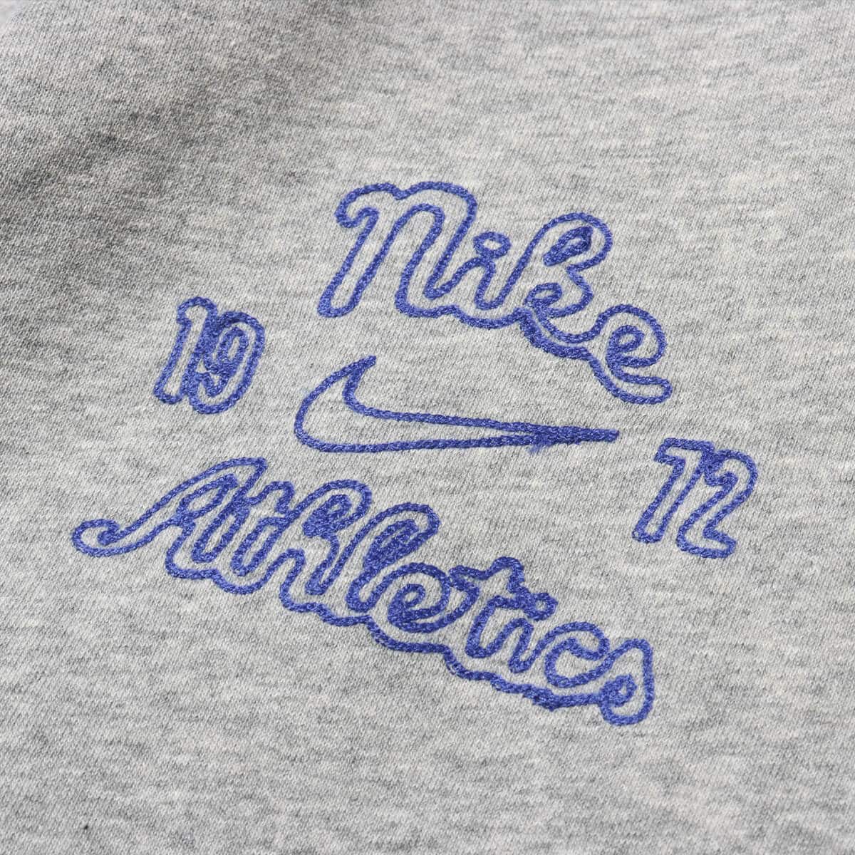 NIKE AS M NK CLUB FT PO HDY VRSTY DK GREY HEATHER/LT SMOKE GREYの画像