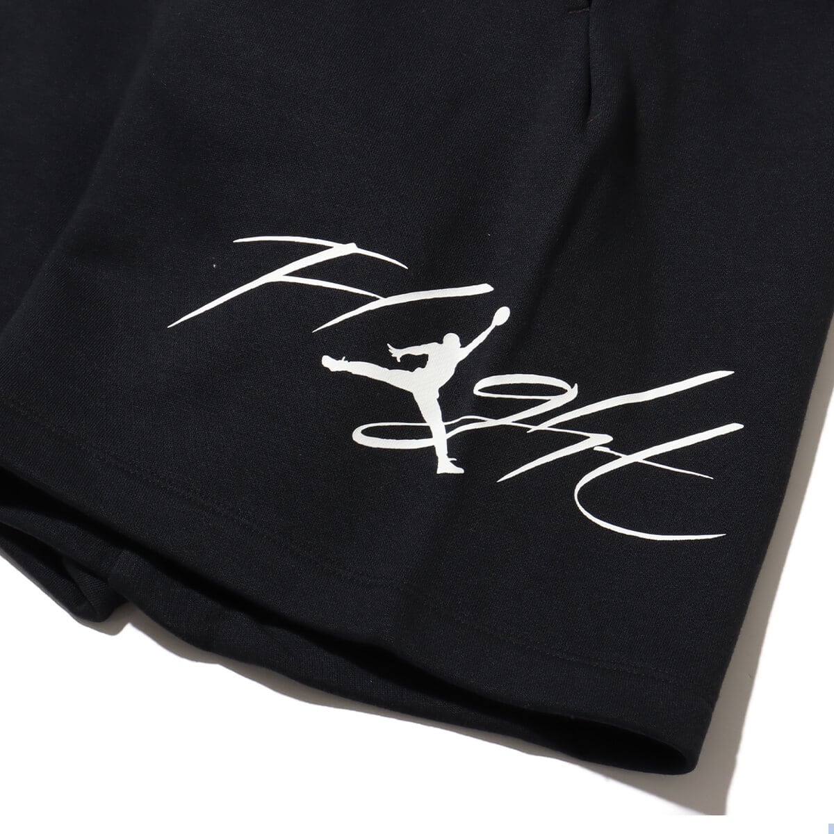 JORDAN BRAND AS M J ESS FLC HBR SHORT BLACK/WHITEの画像