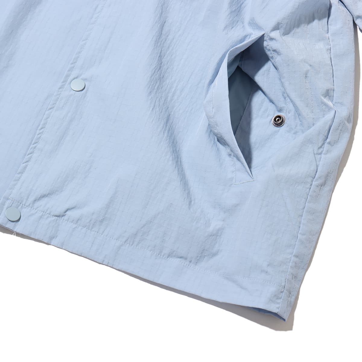 JORDAN BRAND AS M J ESS COACHES JKT BLUE GREY/WHITEの画像