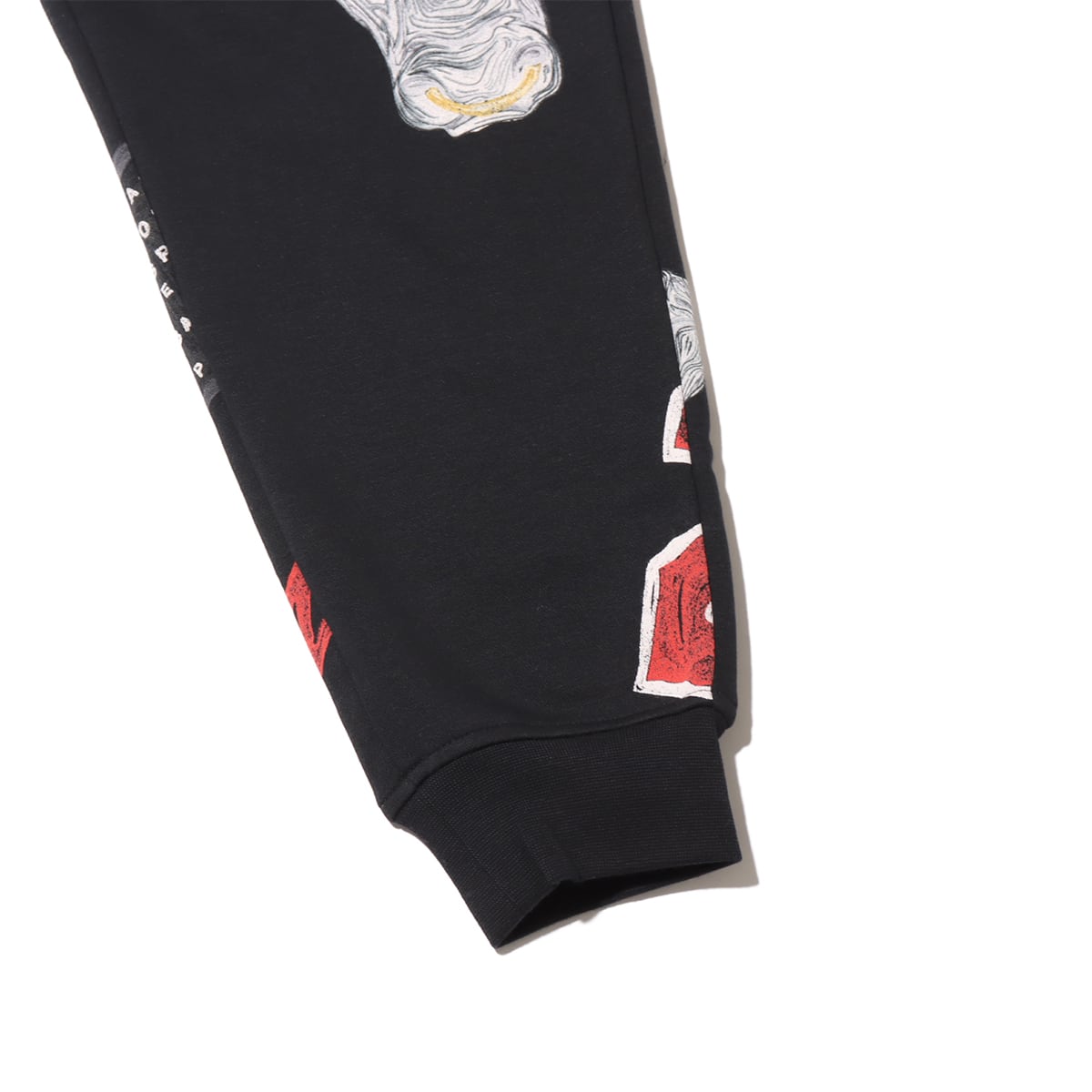 JORDAN BRAND AS M J ESS AOP FLC PANT BLACK/SAIL 24SP-Iの画像