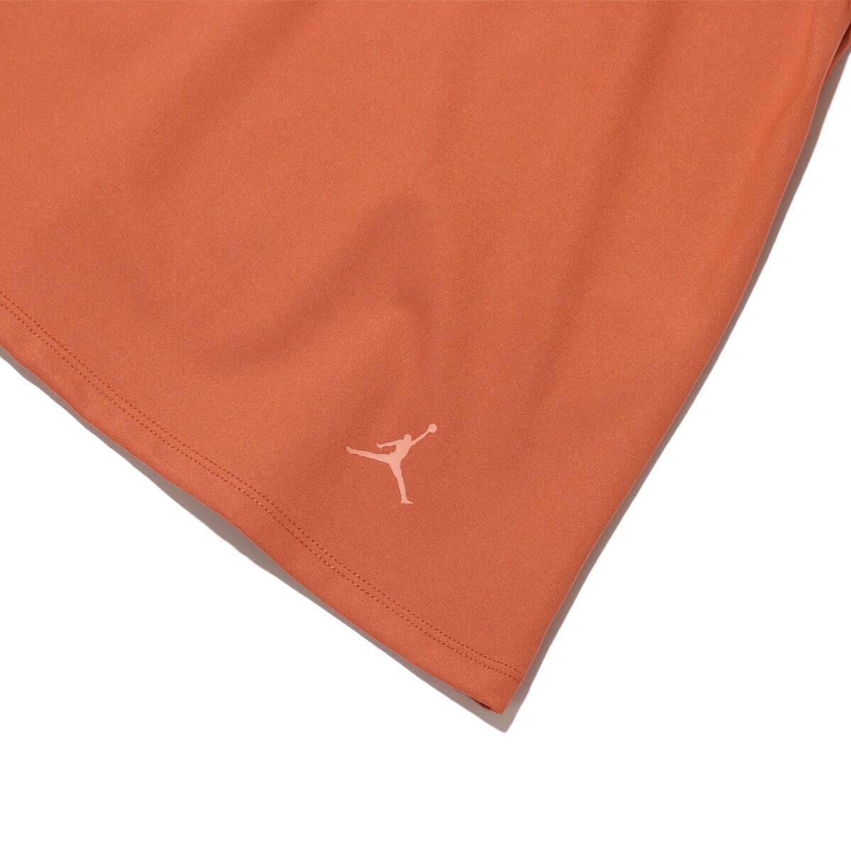 JORDAN BRAND AS W J SPT LS BODY CON TOP DUSTY PEACH/NIGHT MAROON/TERRA BLUSH 24SP-Iの画像
