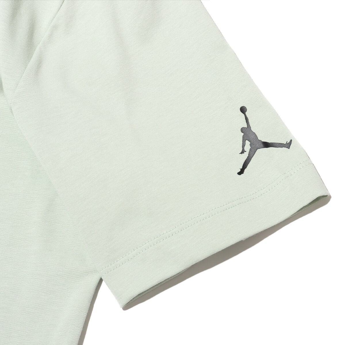 JORDAN BRAND AS M J FLT MVP SS CREW SEAFOAM/BLACK/BLACK の画像