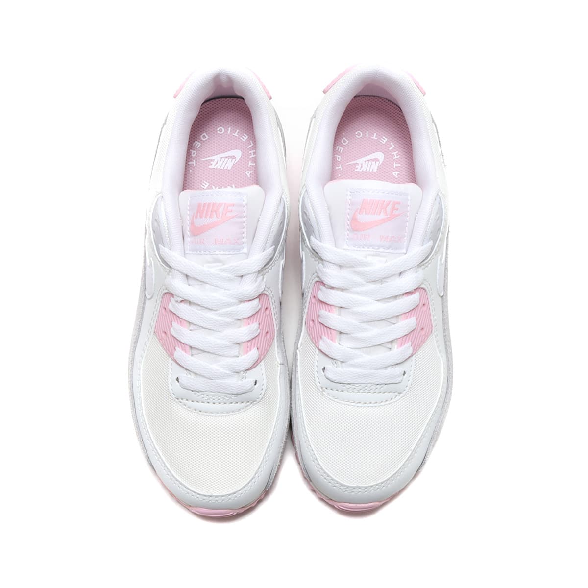 NIKE WMNS AIR MAX 90 WHITE/SAIL-MED SOFT PINK-SUMMIT WHITE 23FA-I