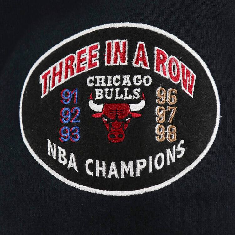 Mitchell & Ness TEAM ORIGINS FLEECE HOODY BULLS BLACK 22FW-I