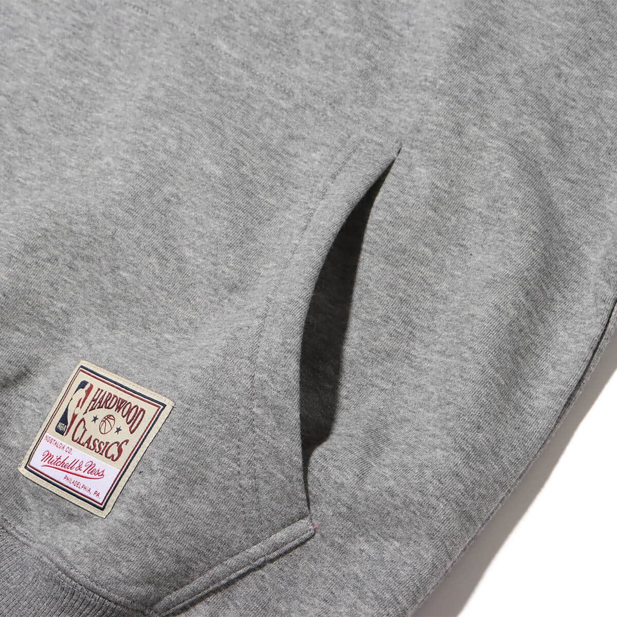 Mitchell & Ness COLLEGIATE HOODIE CBU GREY 23FW-Iの画像