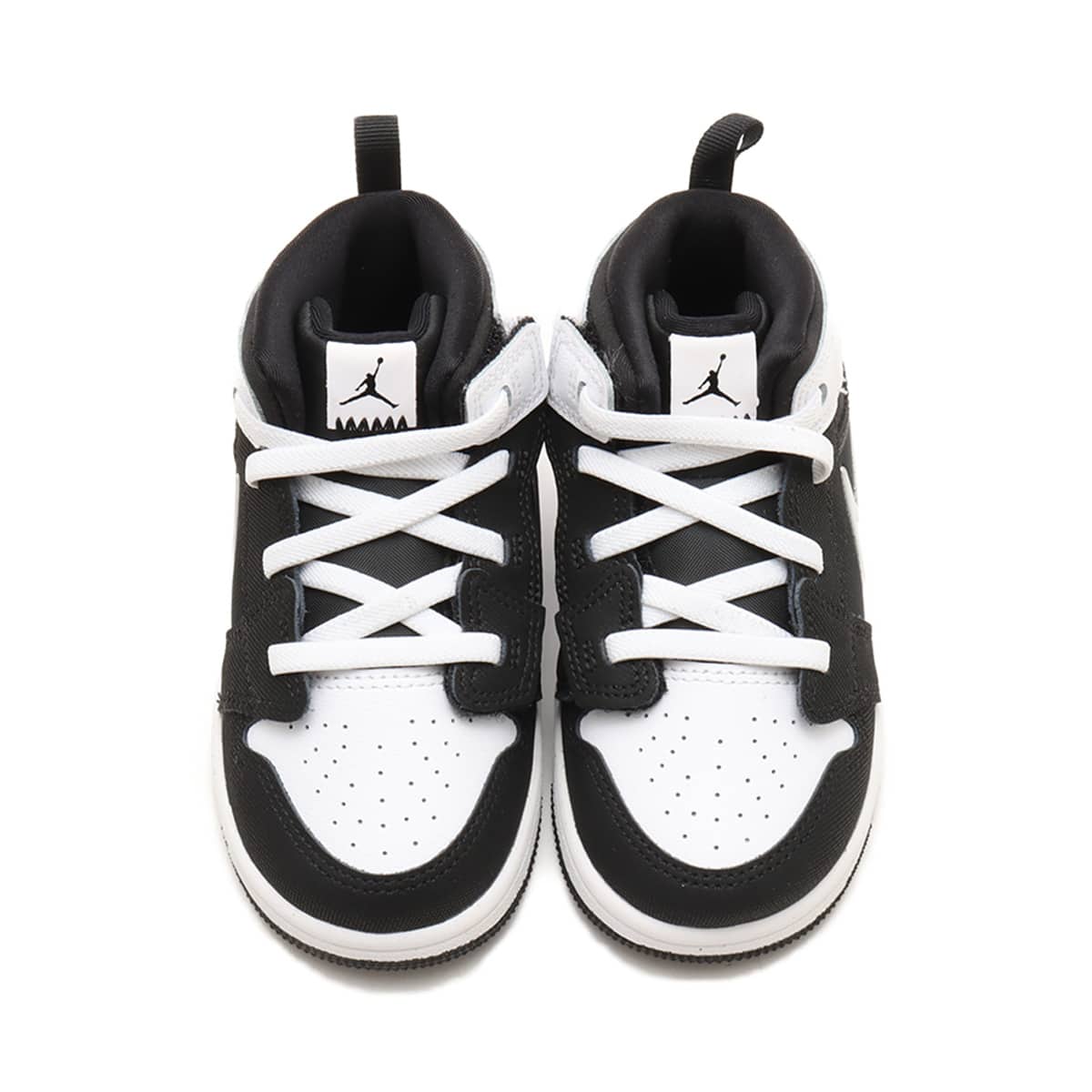 JORDAN BRAND JORDAN 1 MID RM EASYON (TD)BLACK/WHITE の画像