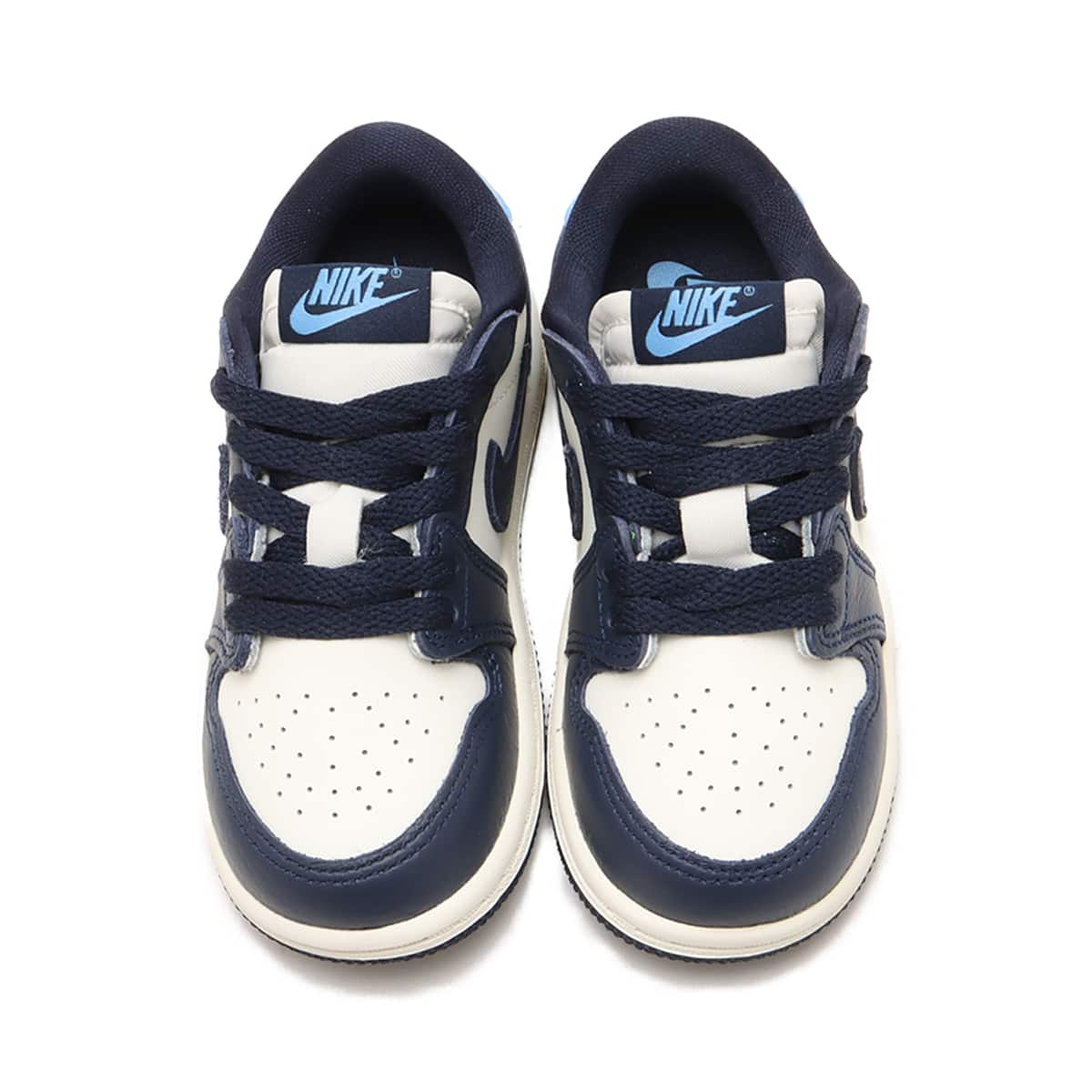 JORDAN BRAND JORDAN 1 RETRO LOW OG (TD) OBSIDIAN/UNIVERSITY BLUE-SAILの画像