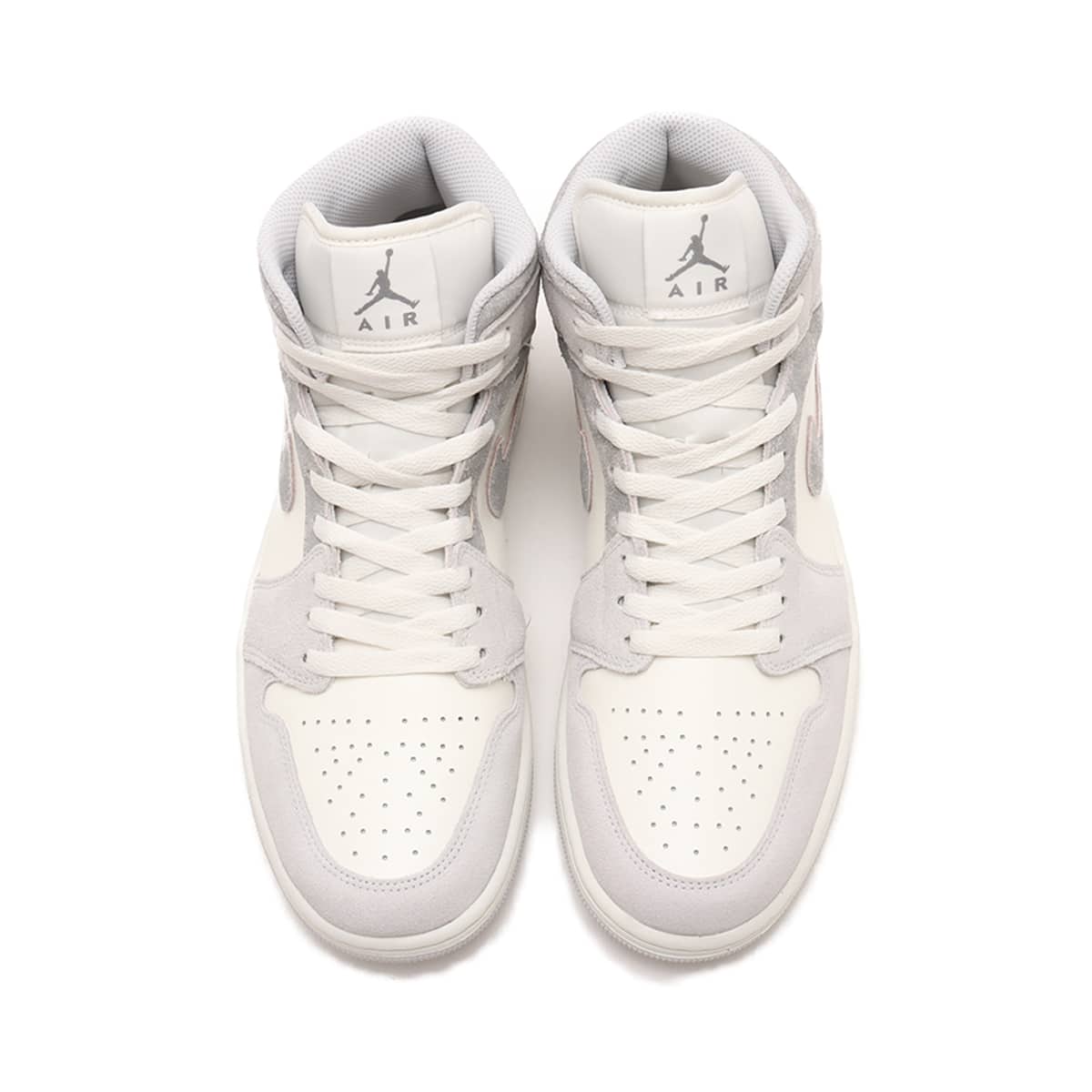 JORDAN BRAND AIR JORDAN 1 MID SE NEUTRAL GREY/SMOKE GREY-SAIL の画像