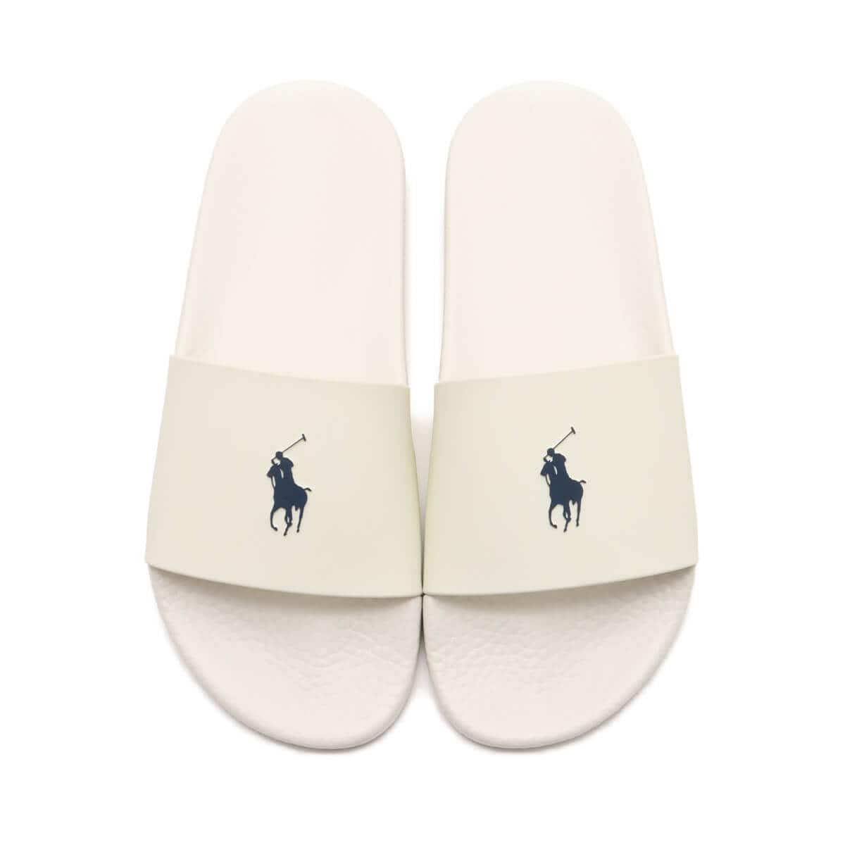 POLO RALPH LAUREN POLO SLIDE SANDAL WHITE の画像