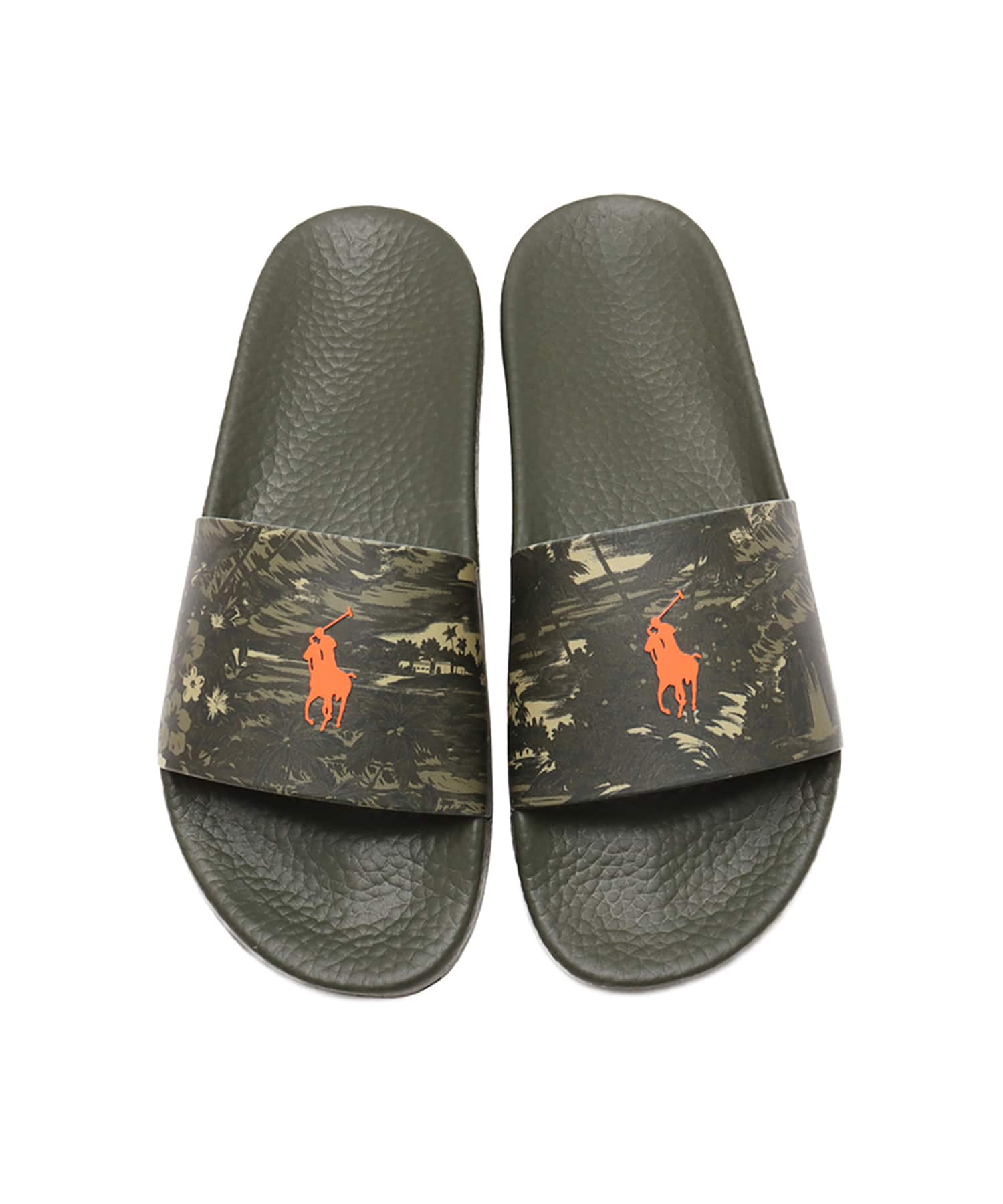 POLO RALPH LAUREN POLO SLIDE SANDAL NIGHT VISION SCENIC