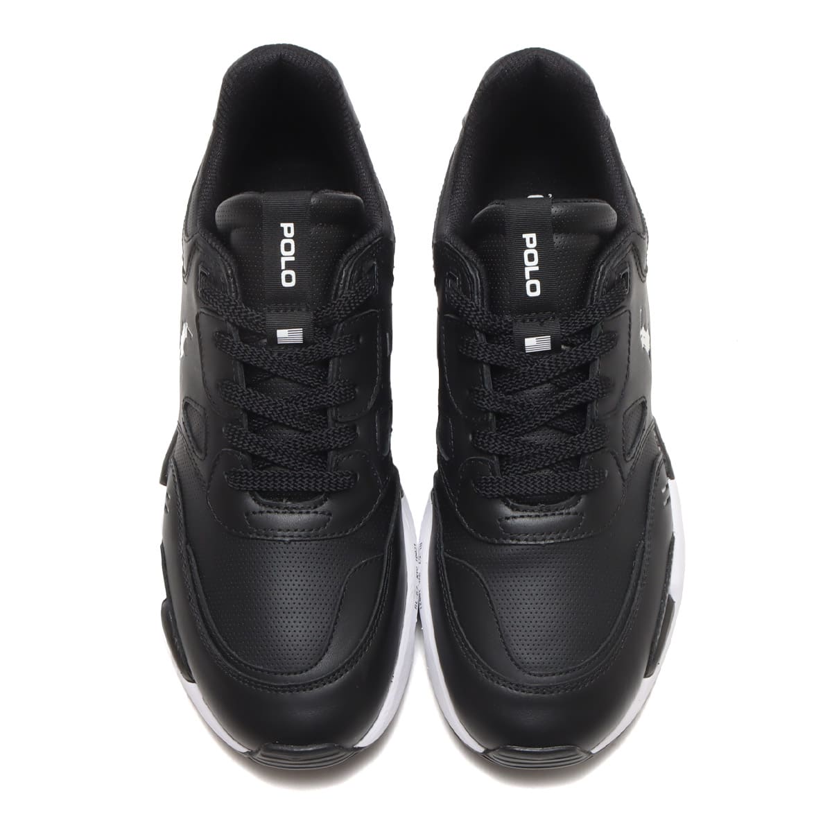 POLO RALPH LAUREN POLO JGR PP-SNEAKERS-ATHLETIC SHOE BLACK 23FW-Iの画像