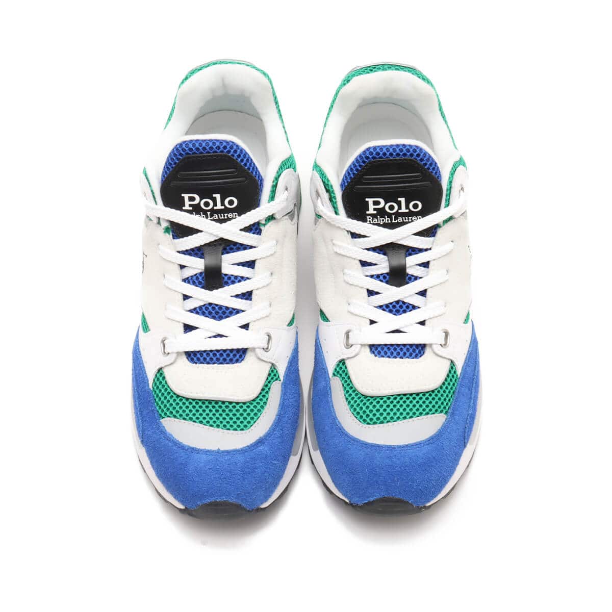 POLO RALPH LAUREN TRACKSTR 200 WHITE/BLUE/GREEN (ポロ POLO RALPH LAUREN TRACKSTR 200 WHITE/BLUE/GREEN (ポロ