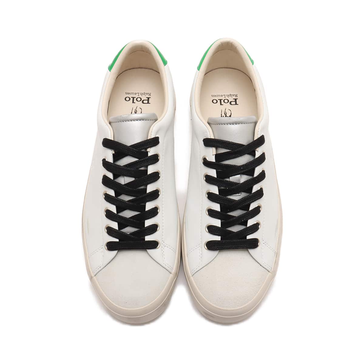 POLO RALPH LAUREN LONGWOOD WHITE/GREEN の画像