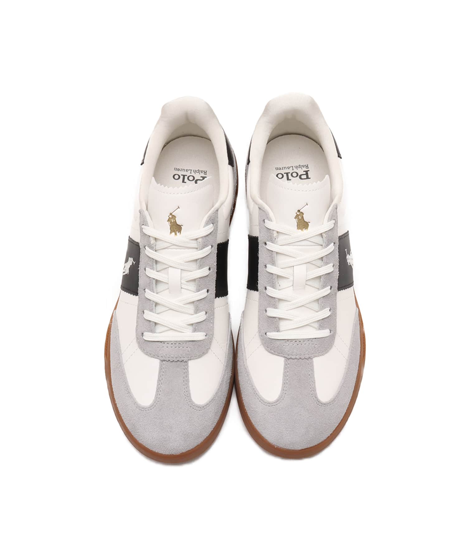 POLO RALPH LAUREN HERITAGE AERA WHITE/BLACK/SOFT GREYの画像