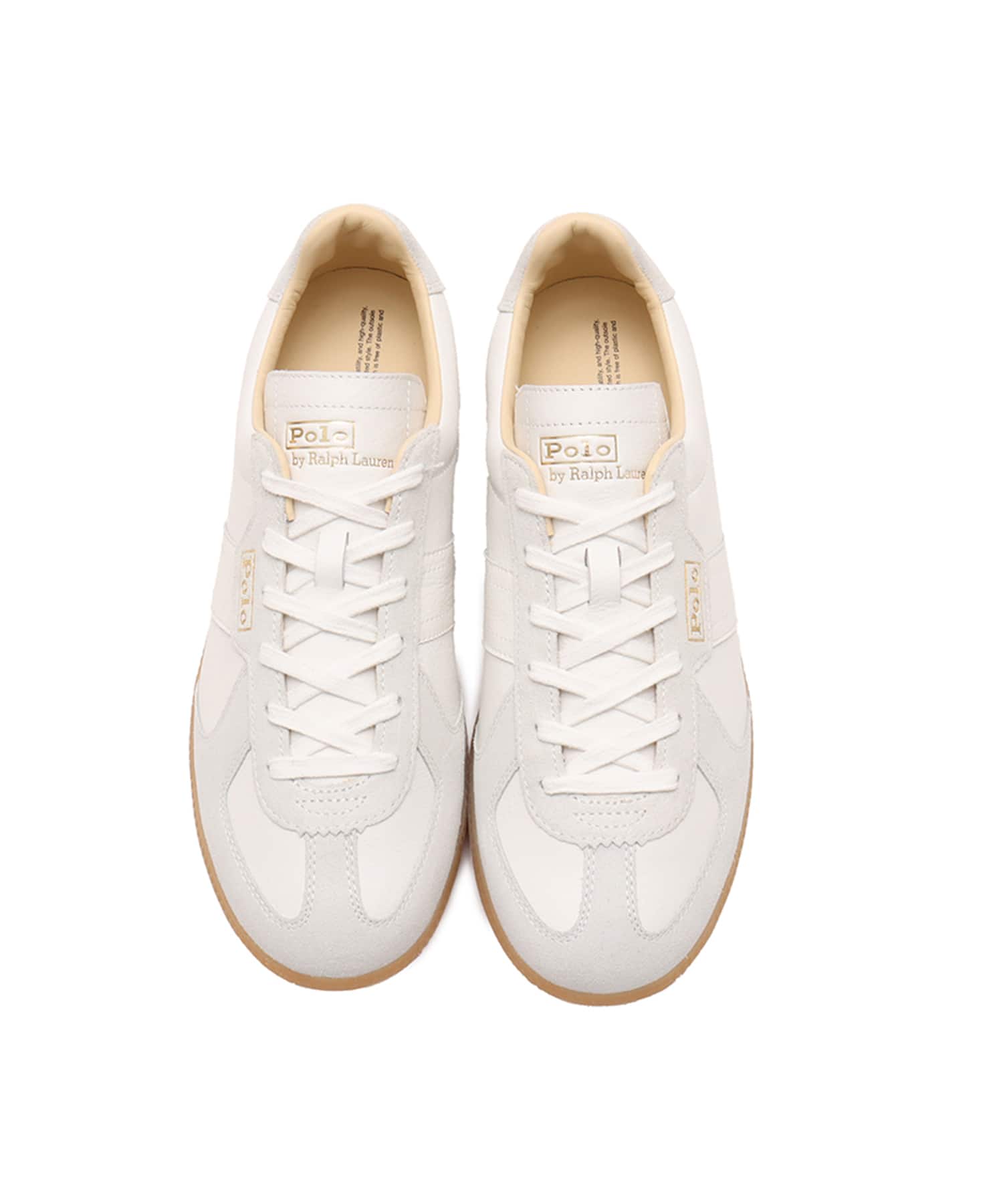 POLO RALPH LAUREN FIELD COURT 100 DECKWASH WHITE/BIANCOの画像