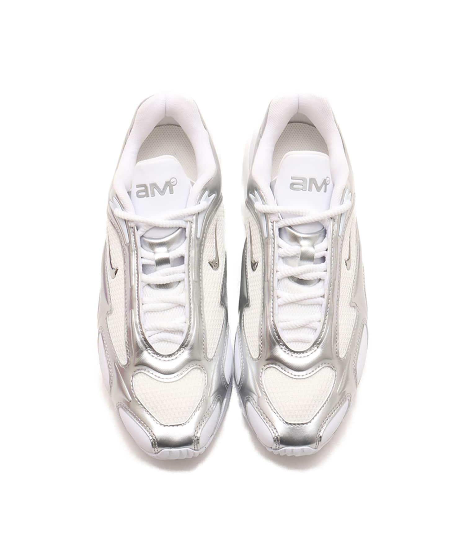 NIKE WMNS AIR MAX MUSE WHITE/METALLIC SILVER-PURE PLATINUMの画像