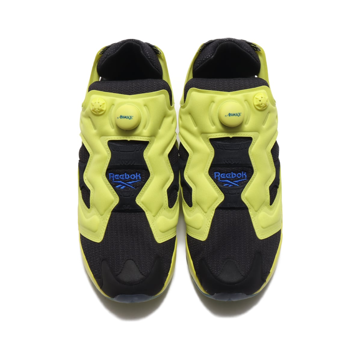 Reebok x Awake NY INSTA PUMP FURY OG BLACK/VITAL BLUE/SOLAR GREEN ...