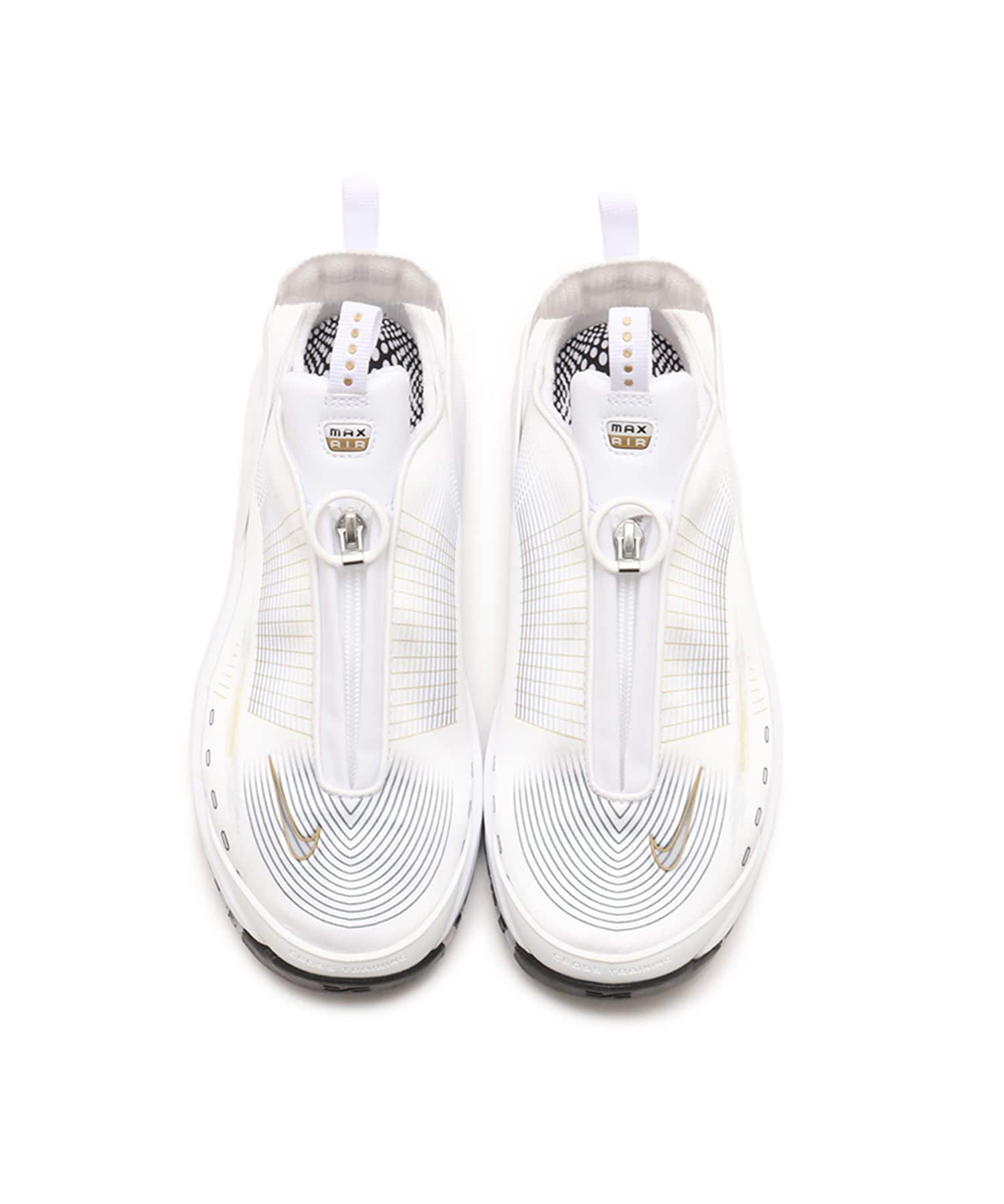 NIKE W AIR MAX CRAZE WHITE/METALLIC GOLD-BLACK-COPPER MOONの画像
