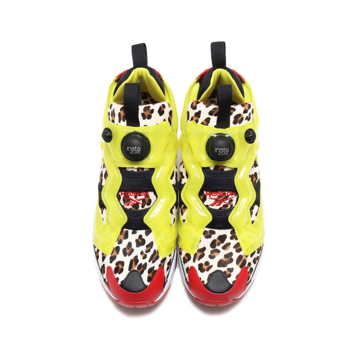 Reebok x atmos INSTAPUMP FURY CITRON ANIMAL