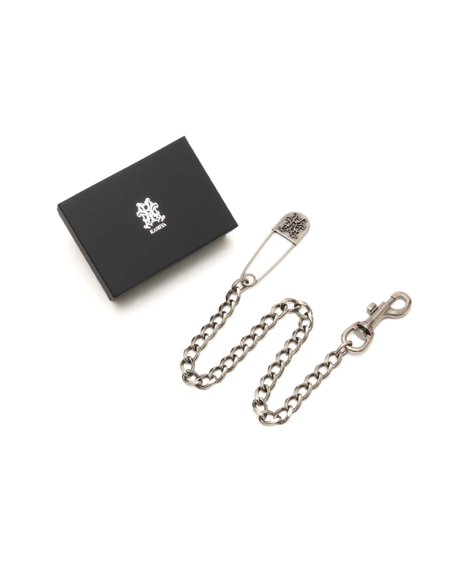 KAMIYA KMY " Wallet Chain" ブラックの画像
