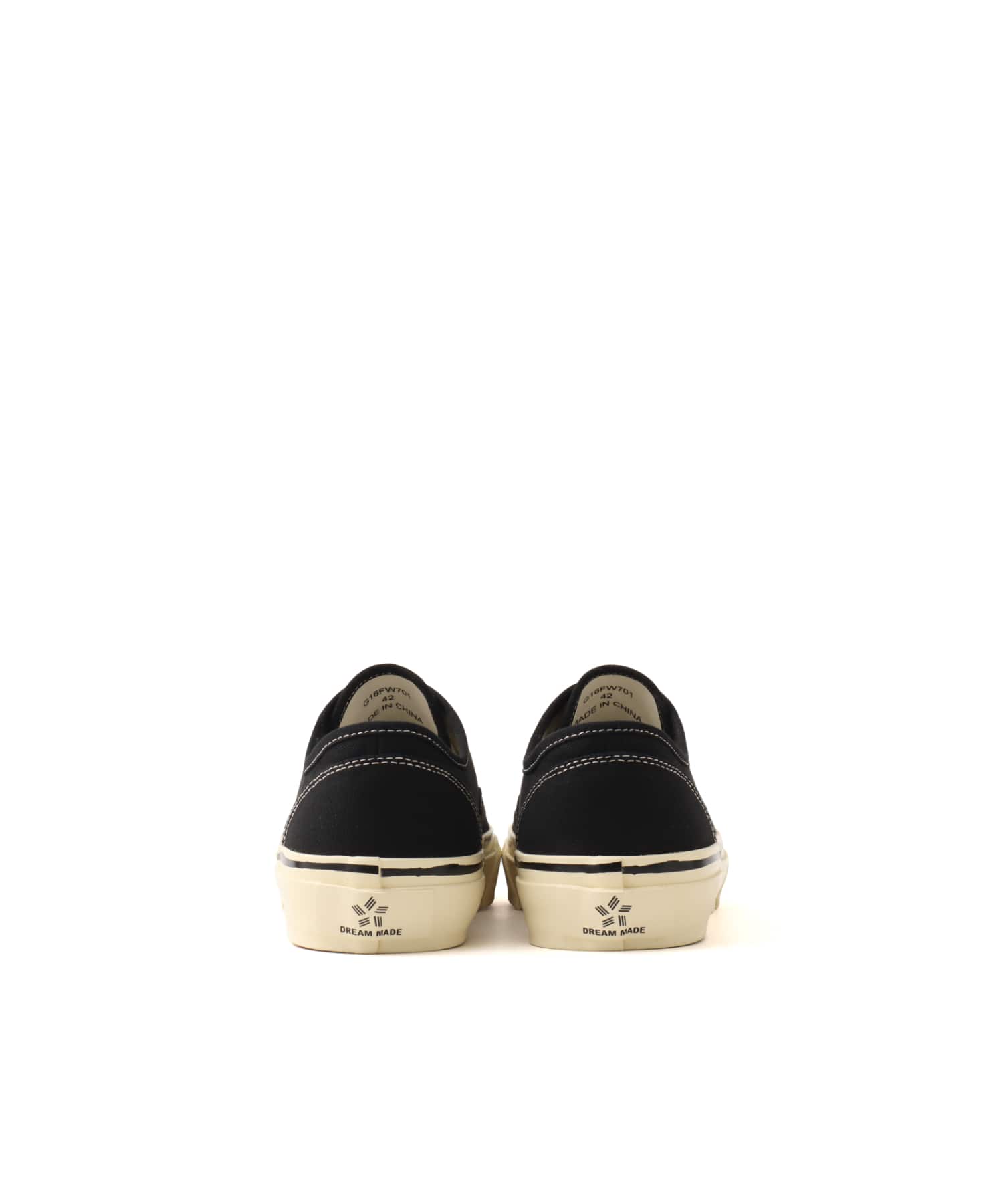 KAMIYA Herc AGED SOLE SNKR BLACKの画像