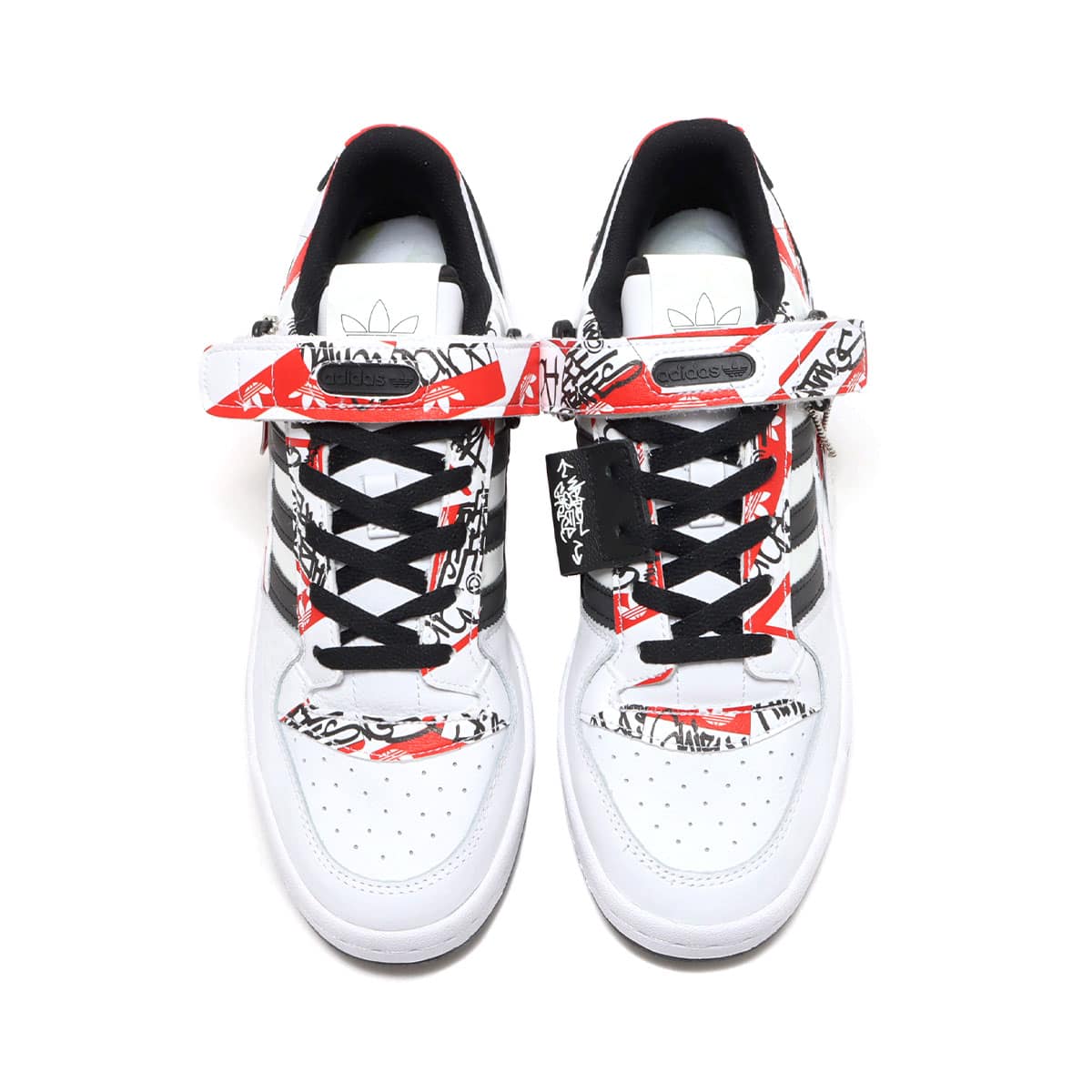 adidas FORUM LOW GRAFFITI atmos FOOTWEAR WHITE/CORE BLACK/ACTIVE RED 21FW-S