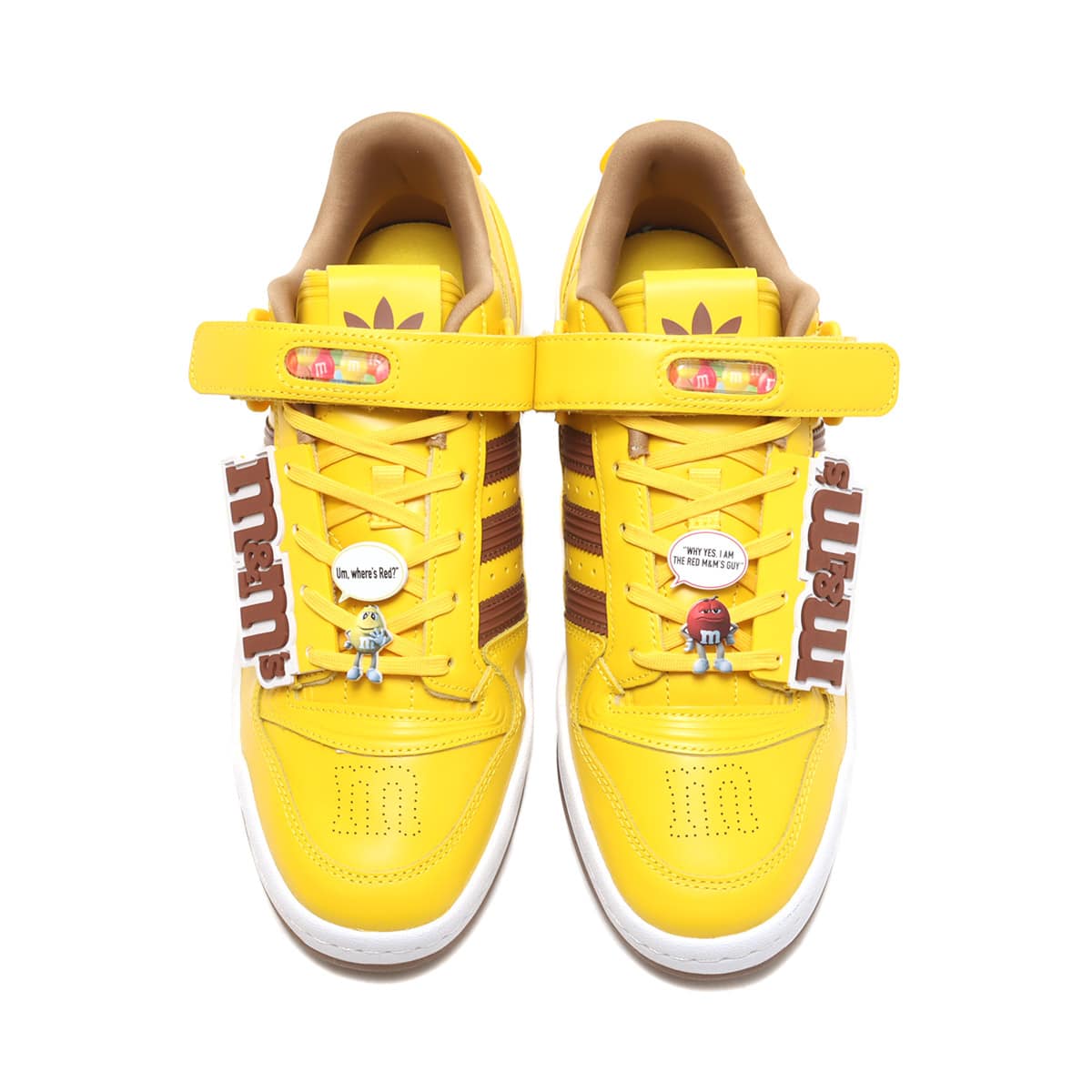 adidas FORUM LO84 M&Ms x adidas EQT YELLOW/FOOTWEAR WHITE/DARK