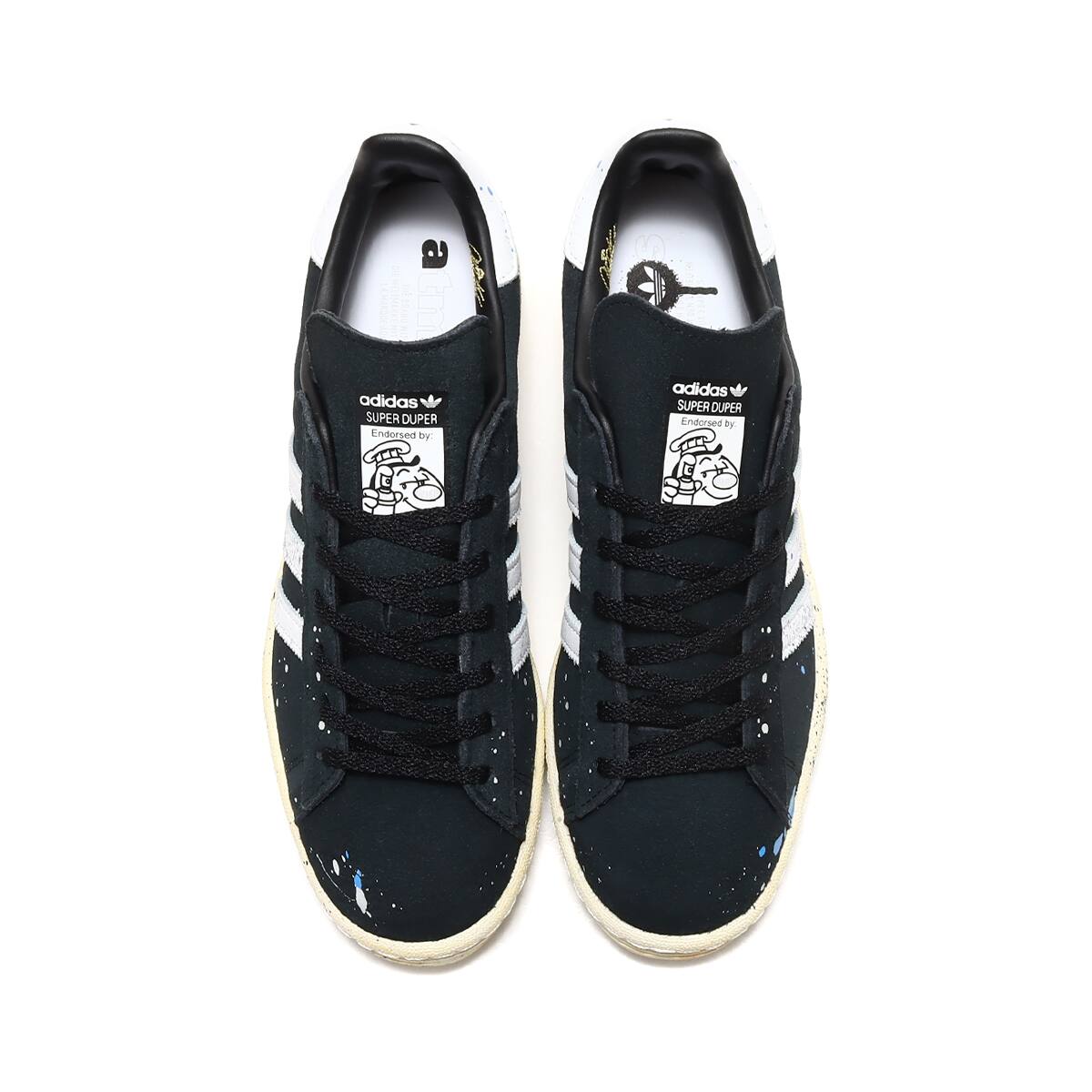 adidas CAMPUS 80s COOK CORE BLACK/FOOTWEAR WHITE/REAL BLUE 22SS-S