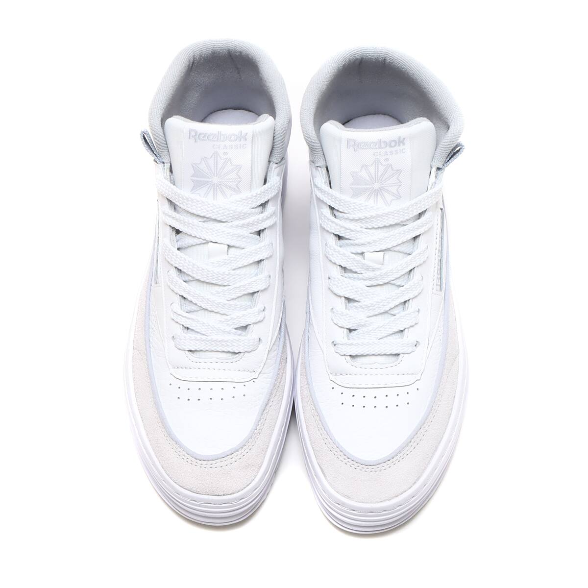 Reebok Club C Geo Mid FOOTWARE WHITE/COLD GRAY/COLD GRAYの画像