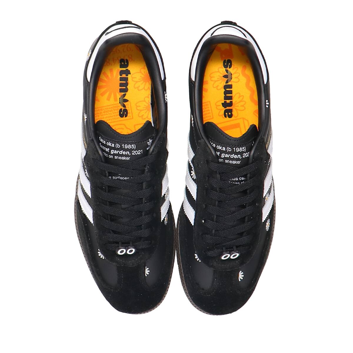 adidas SAMBA atmos x FACE CORE BLACK/FOOTWEAR WHITE/GOLD FOIL 22FW-S