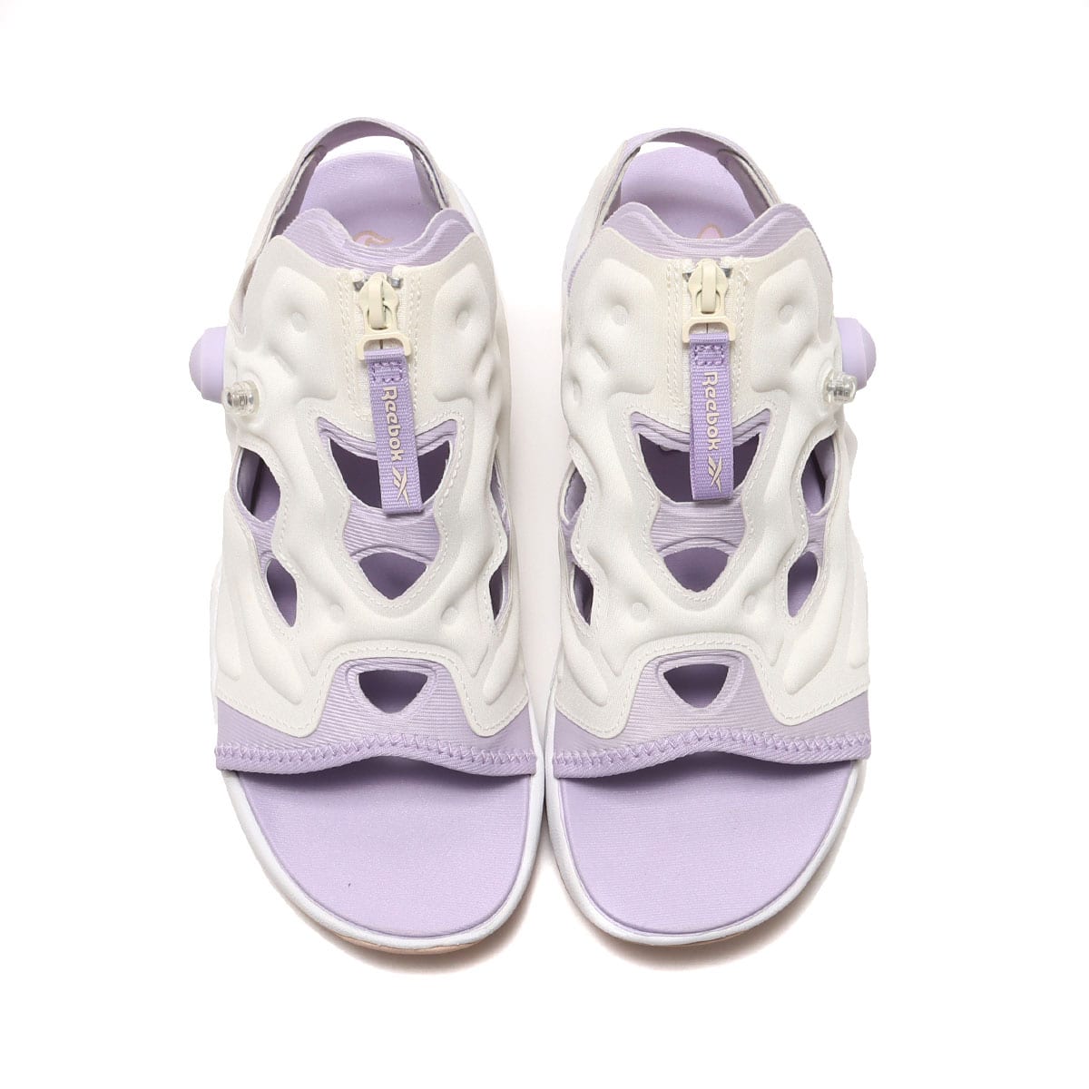 Reebok INSTAPUMP FURY SANDAL ZIP chalk/purple oasis/soft ecru 23SS-I