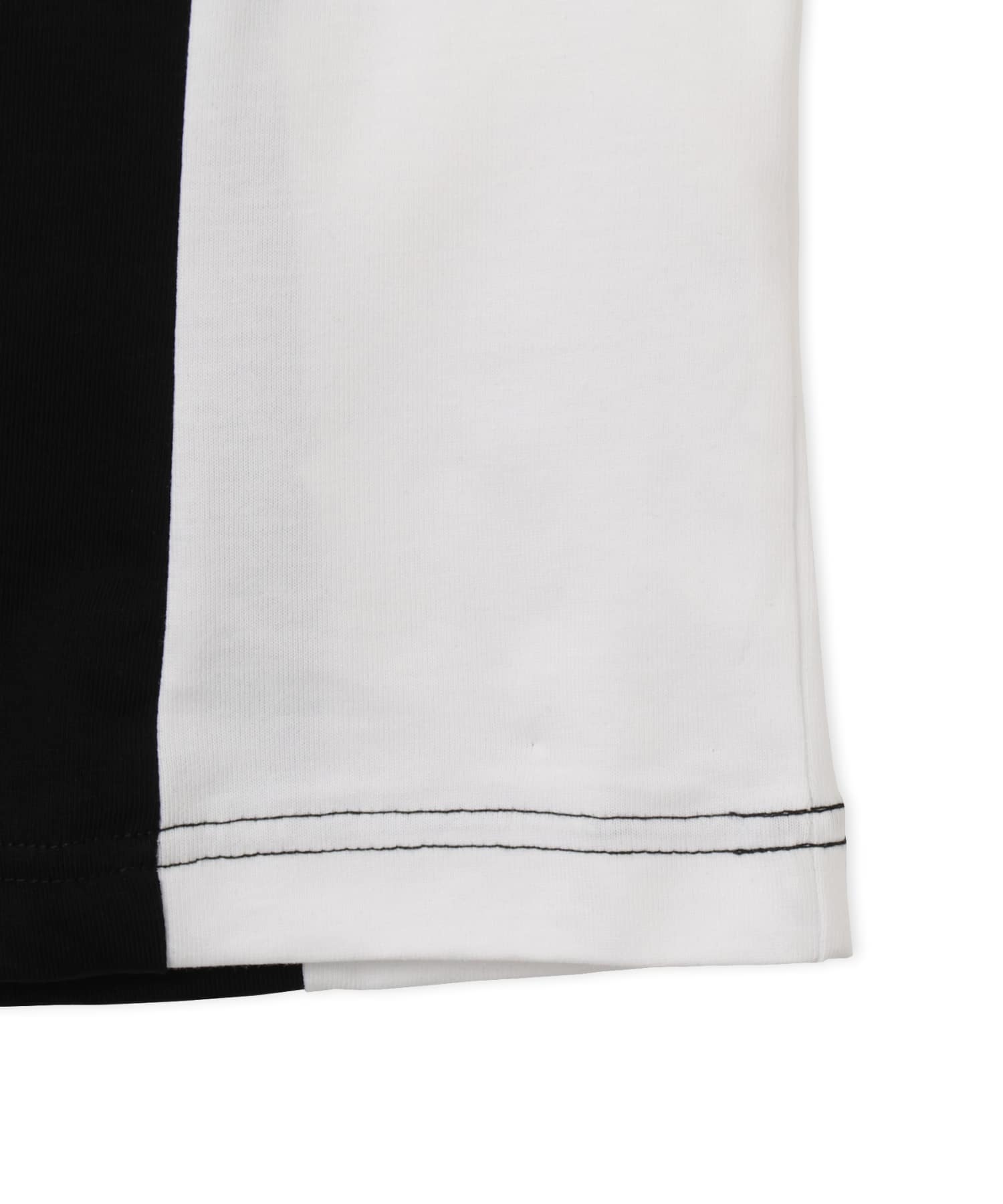 HDEX Side Color Block Short Sleeve Blackの画像