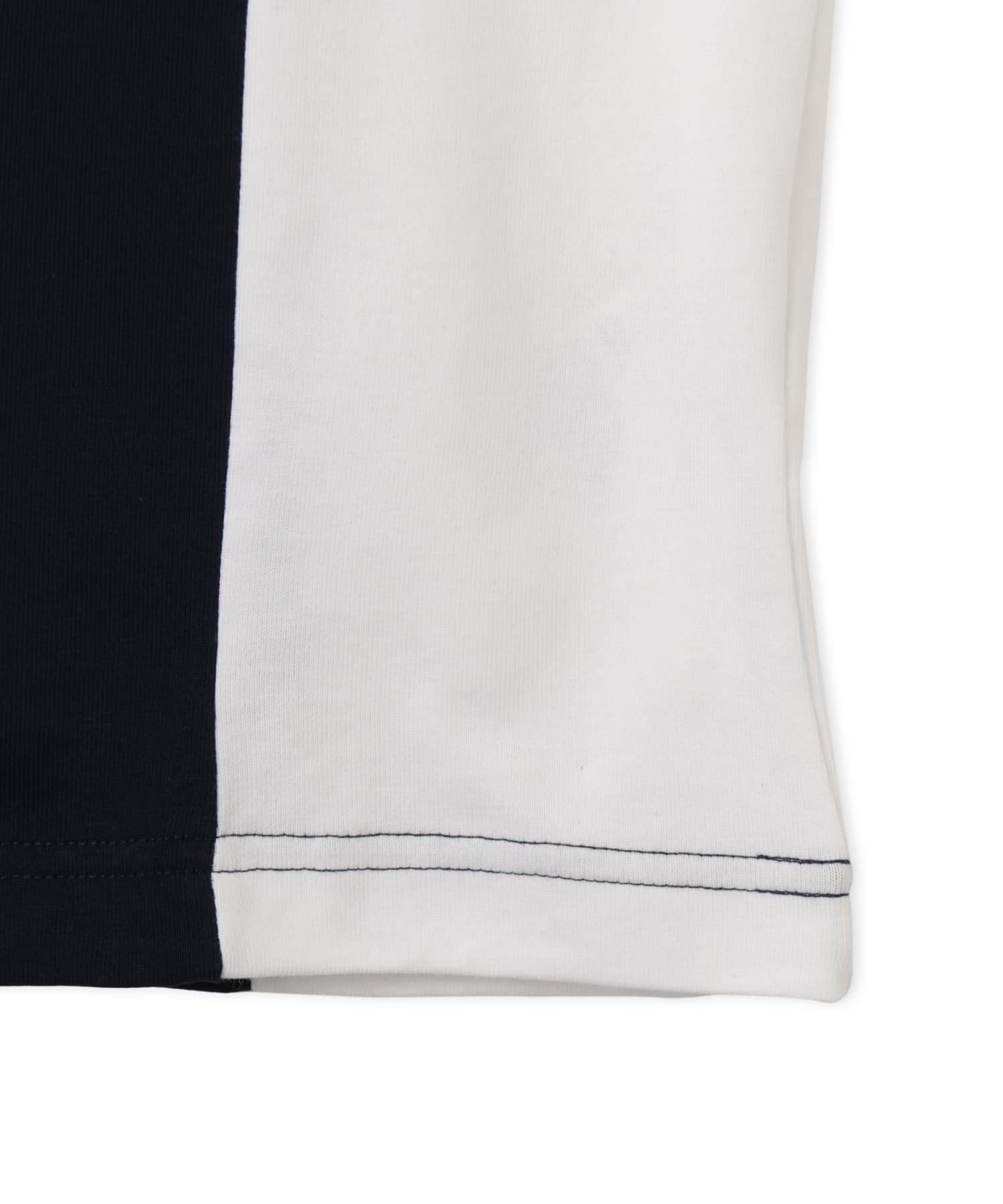 HDEX Side Color Block Short Sleeve Navyの画像