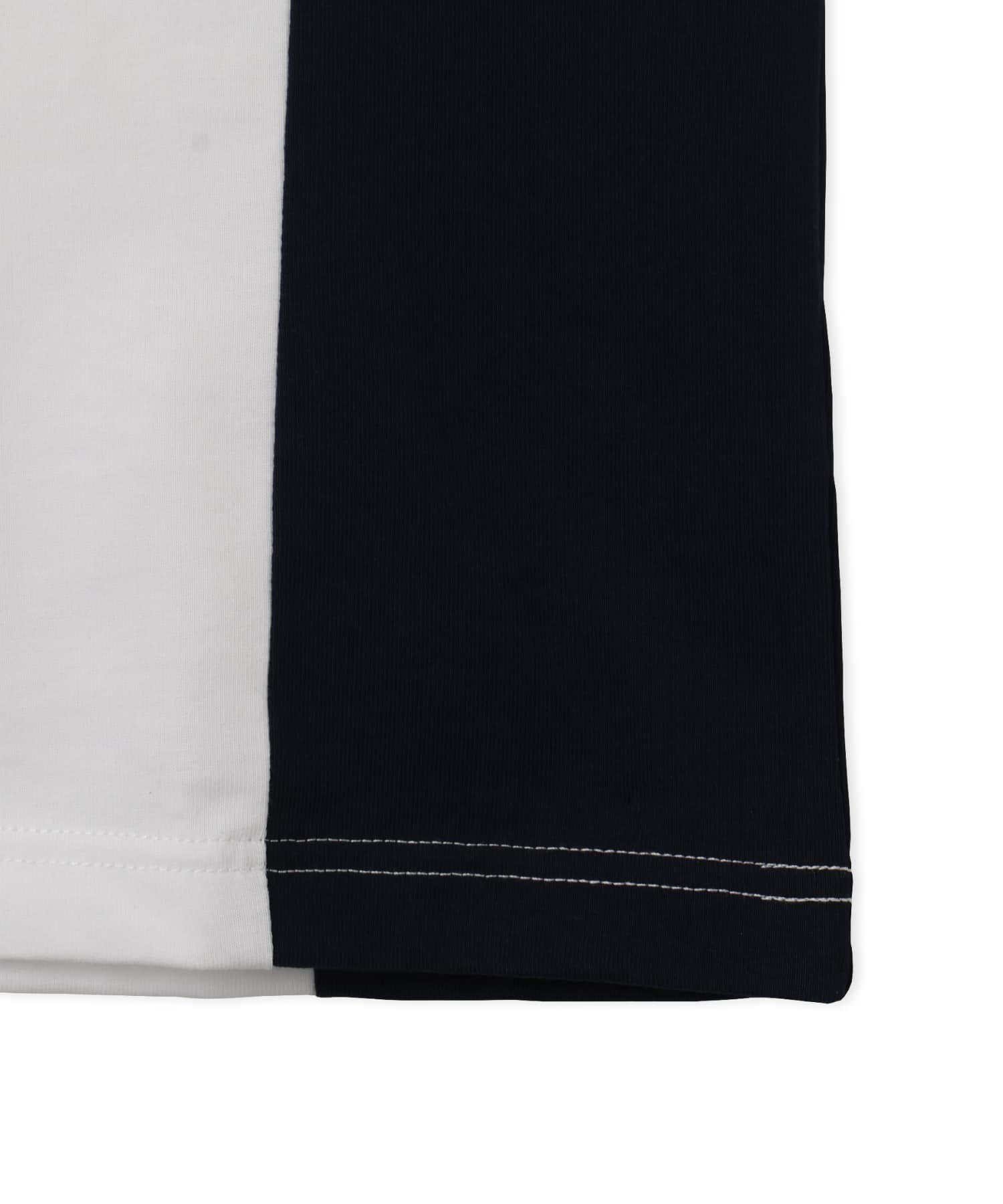 HDEX Side Color Block Short Sleeve Whiteの画像