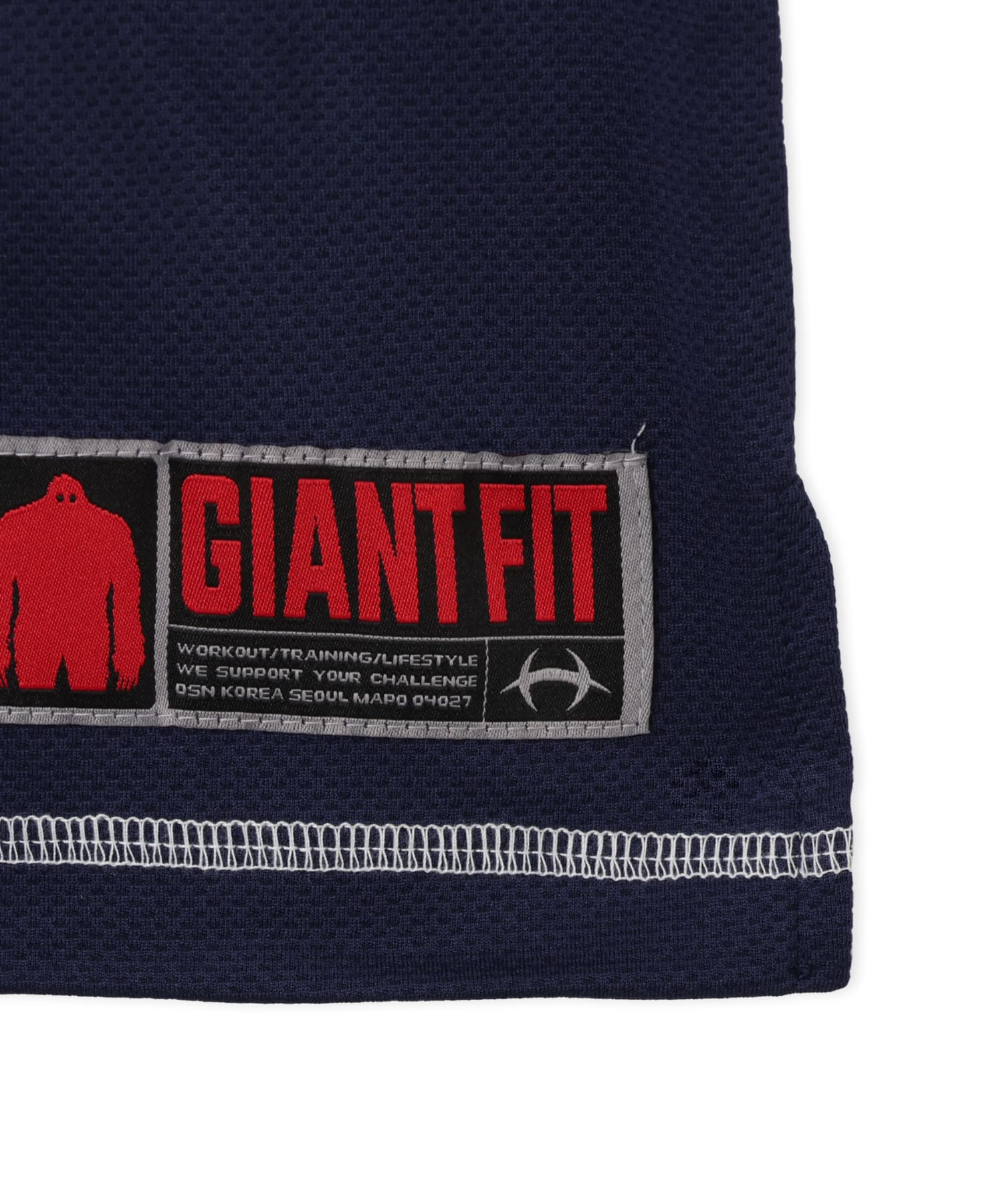 HDEX Giant Fit 85 Mesh Short Sleeve Navyの画像