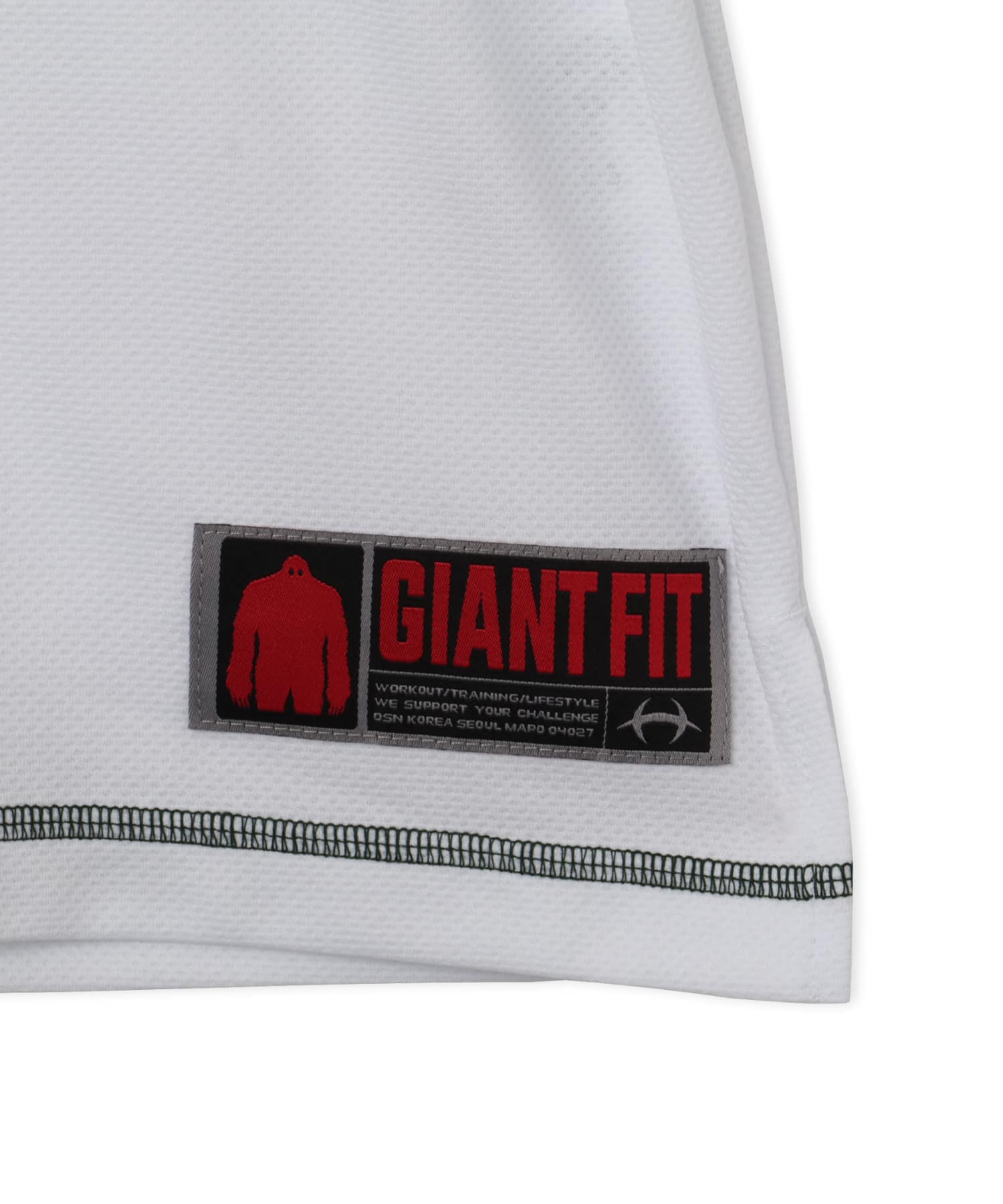 HDEX Giant Fit 85 Mesh Short Sleeve Whiteの画像