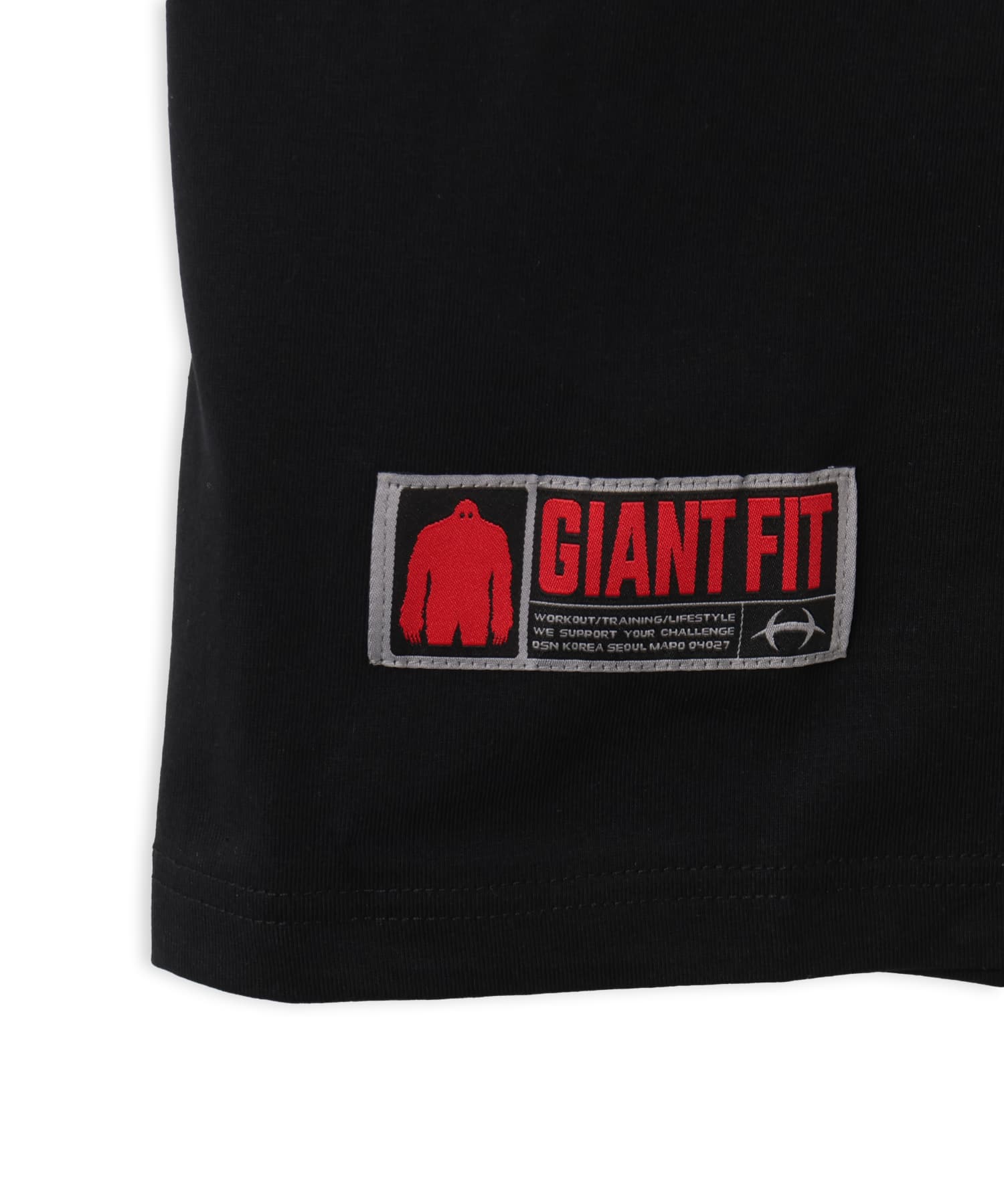 HDEX Core Small Logo Giant Fit Short Sleeve Blackの画像