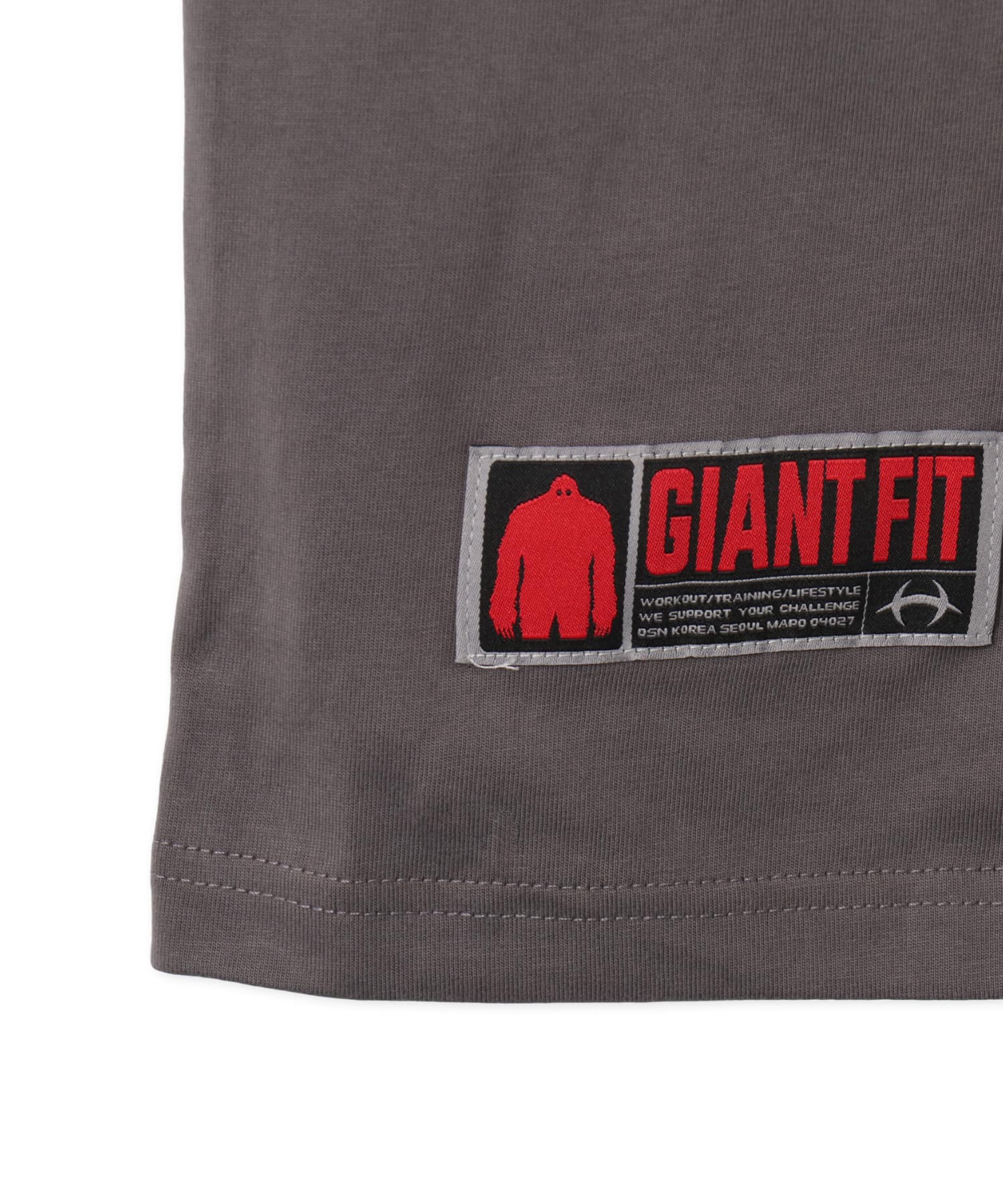 HDEX Core Small Logo Giant Fit Short Sleeve Charcoalの画像