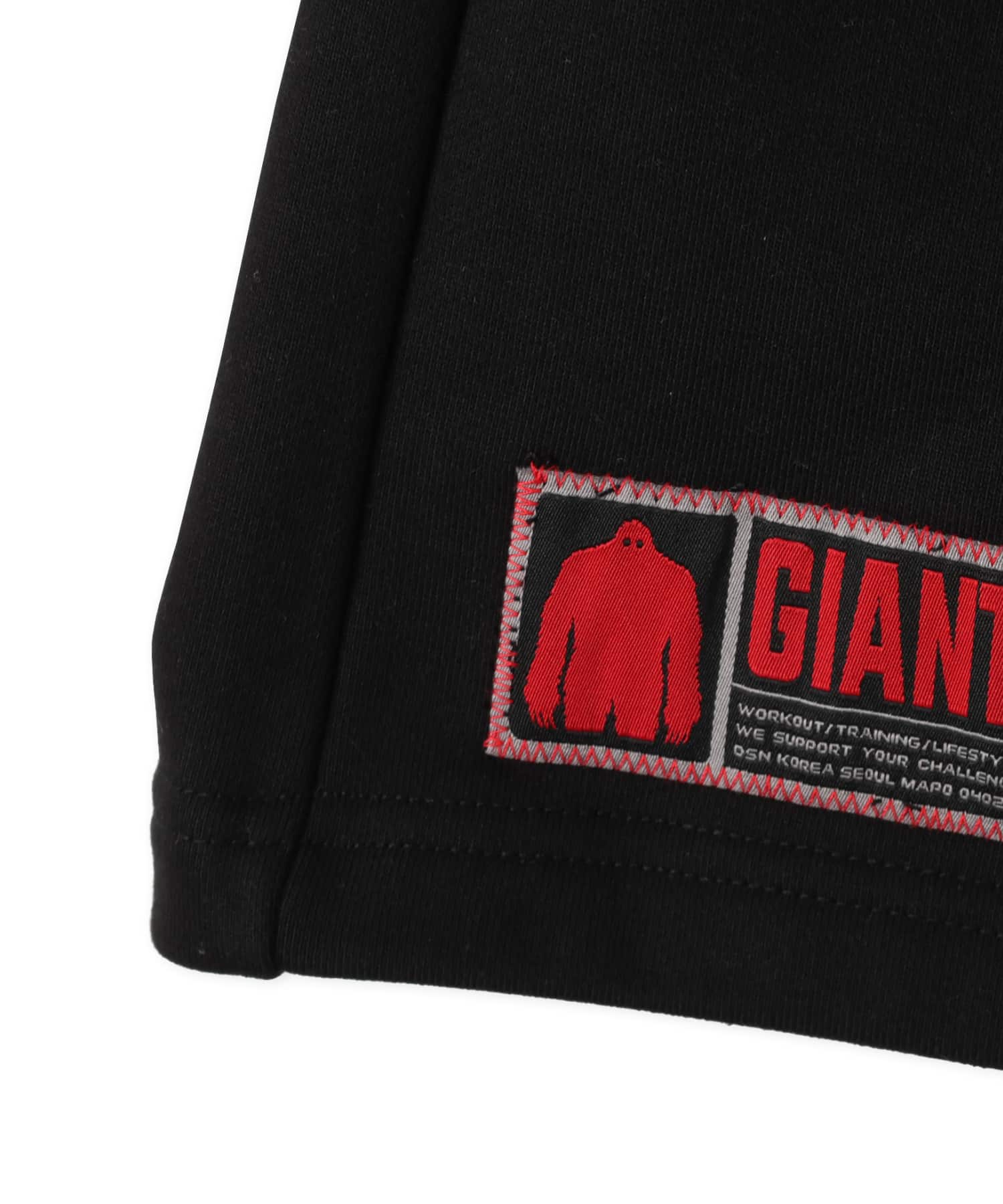 HDEX Bermuda Sweat shorts Blackの画像
