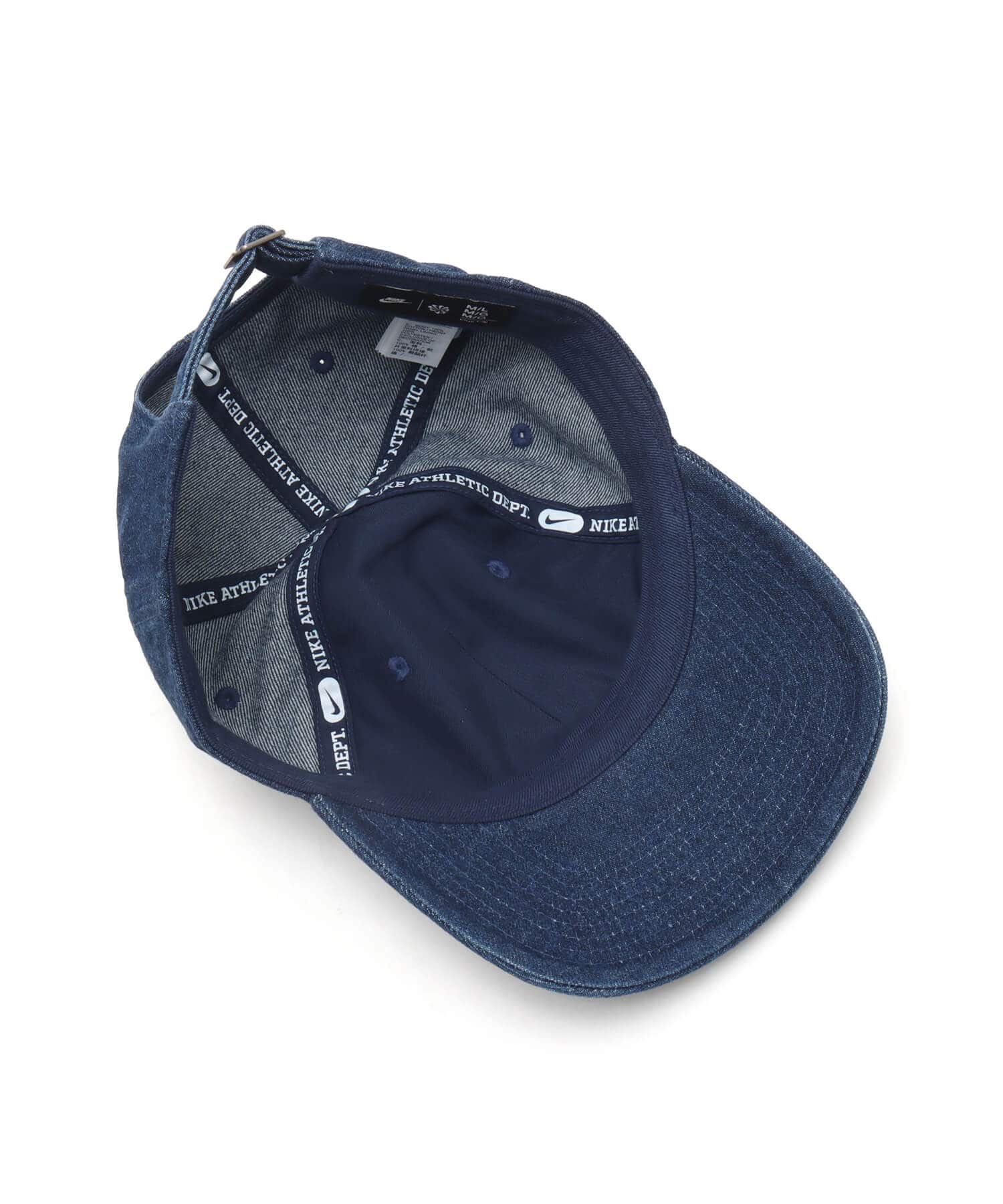NIKE U NK CLUB CAP U CB DENIM 24 L NAVYの画像