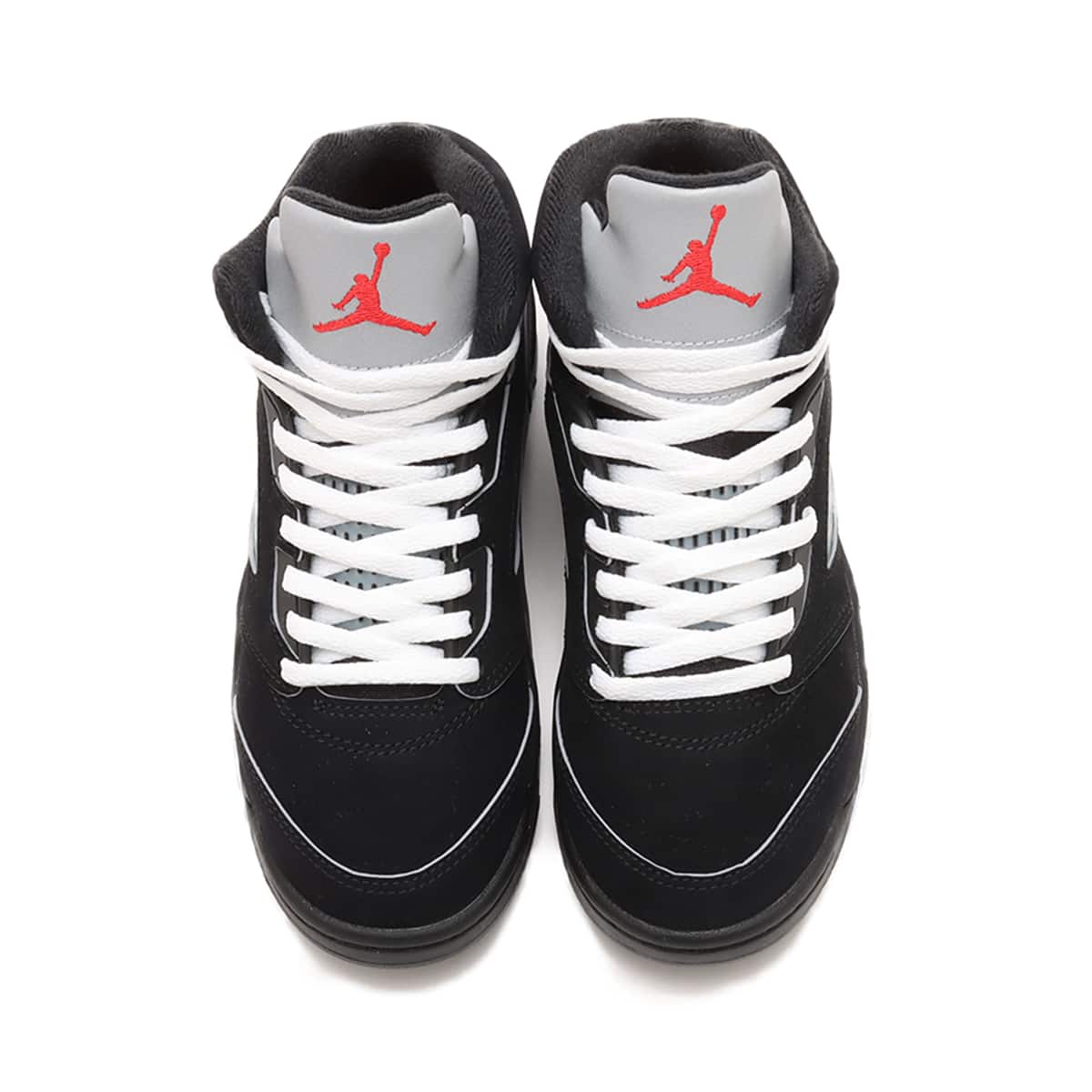 JORDAN BRAND JORDAN 5 RETRO OG (PS) BLACK/WHITE-METALLIC