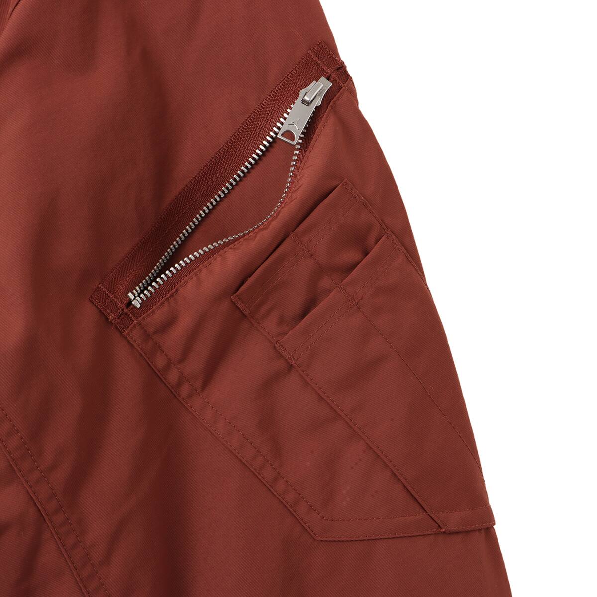 JORDAN BRAND M J ESS STMT RNGD JKT HBR DARK PONYの画像