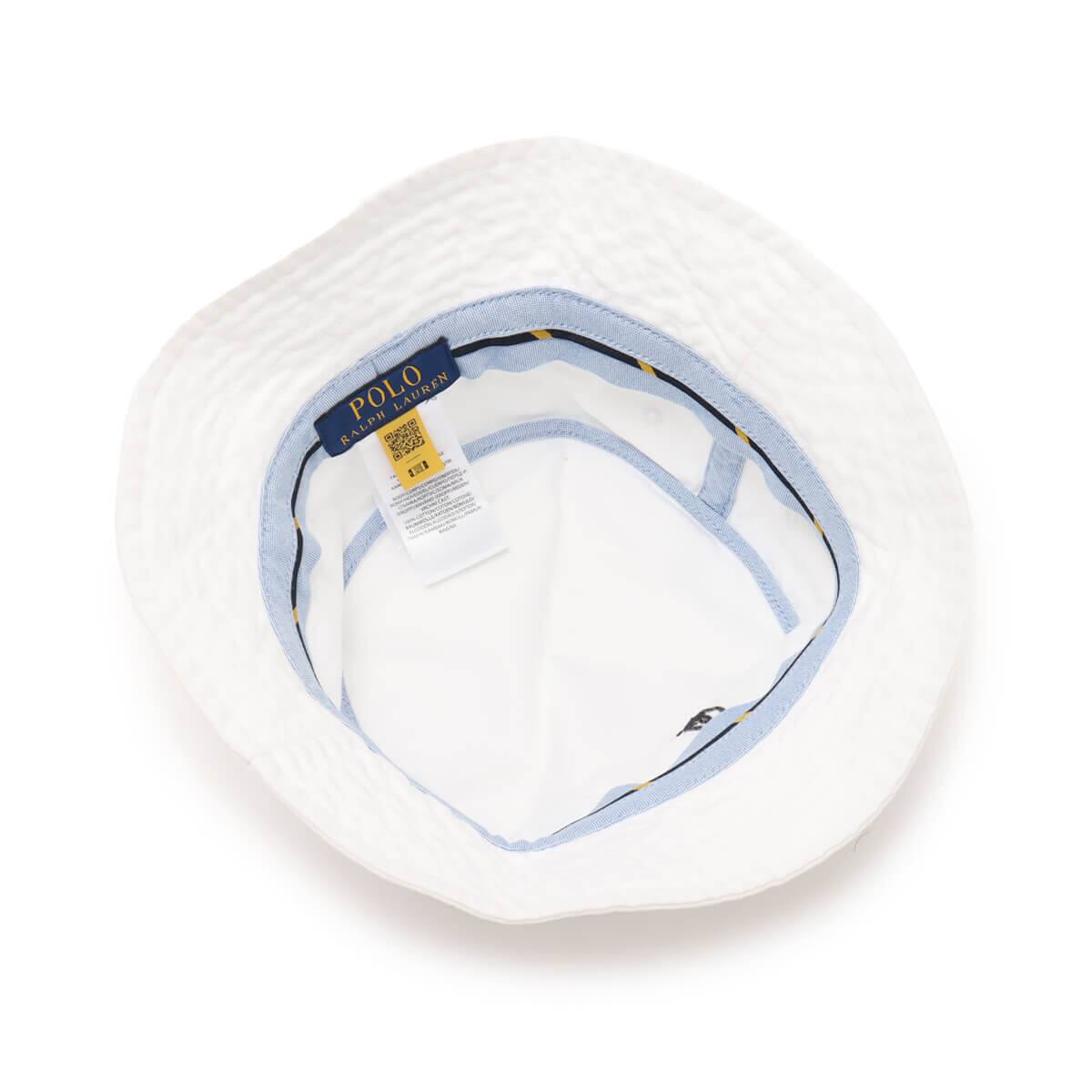 POLO RALPH LAUREN POLO BUCKET-HAT WHITE の画像