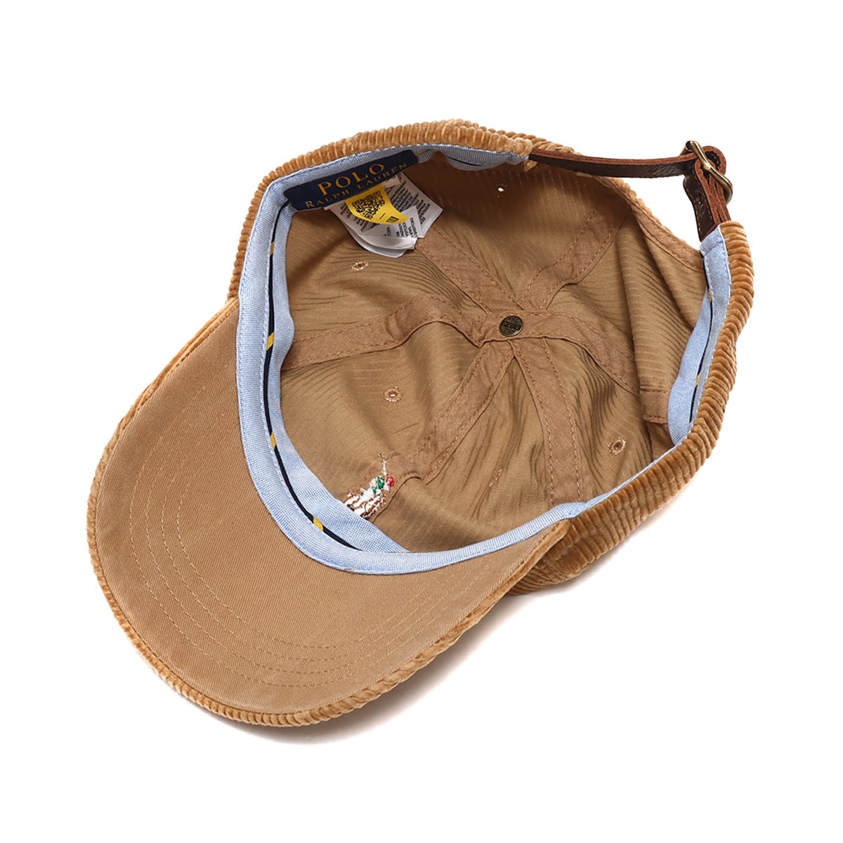 POLO RALPH LAUREN CLS SPRT CAP GOLDEN BROWN 22FW-Iの画像
